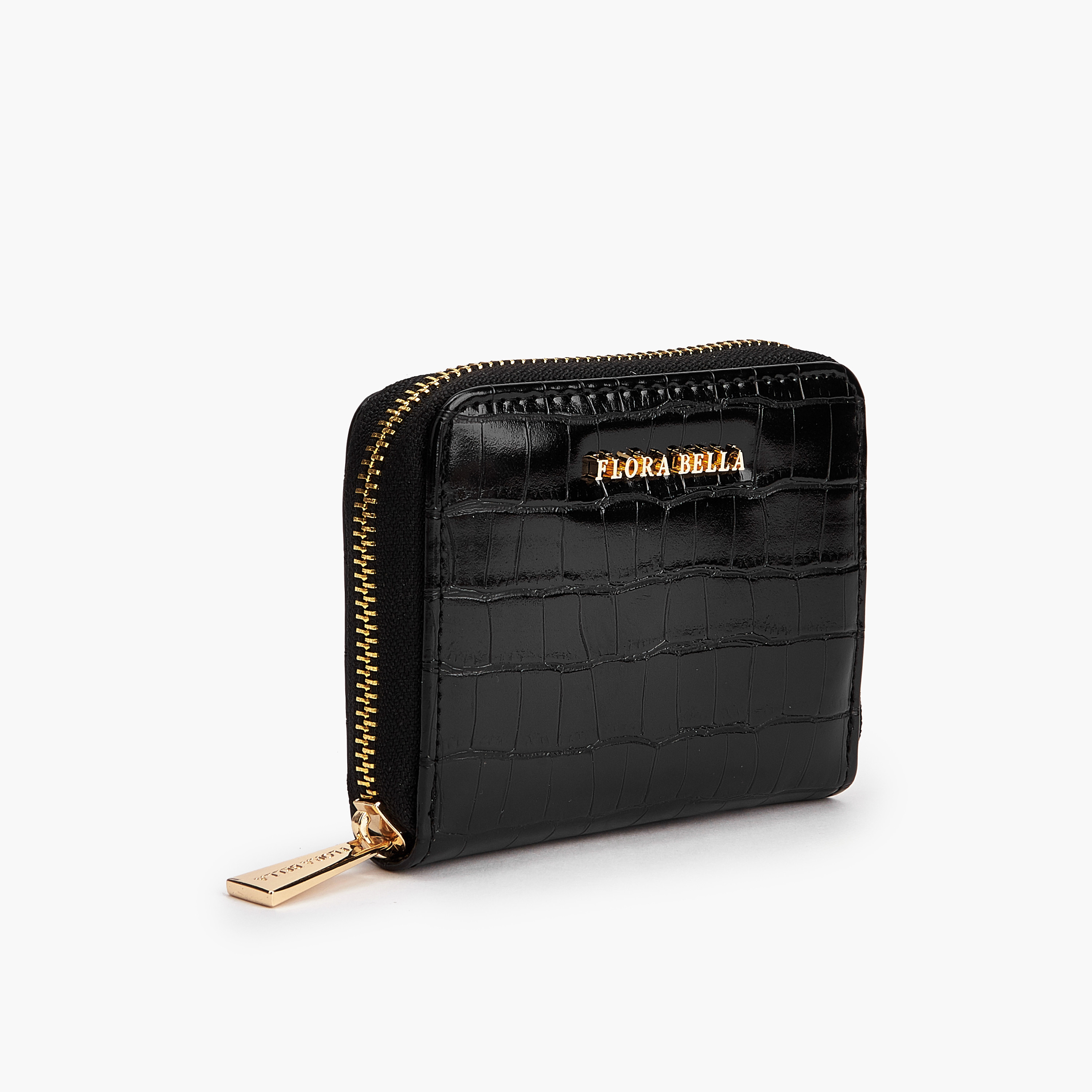 محفظة بارزة الملمس بسحاب من فلورا بيلا-women-bagsandwallets-wallets-image-2