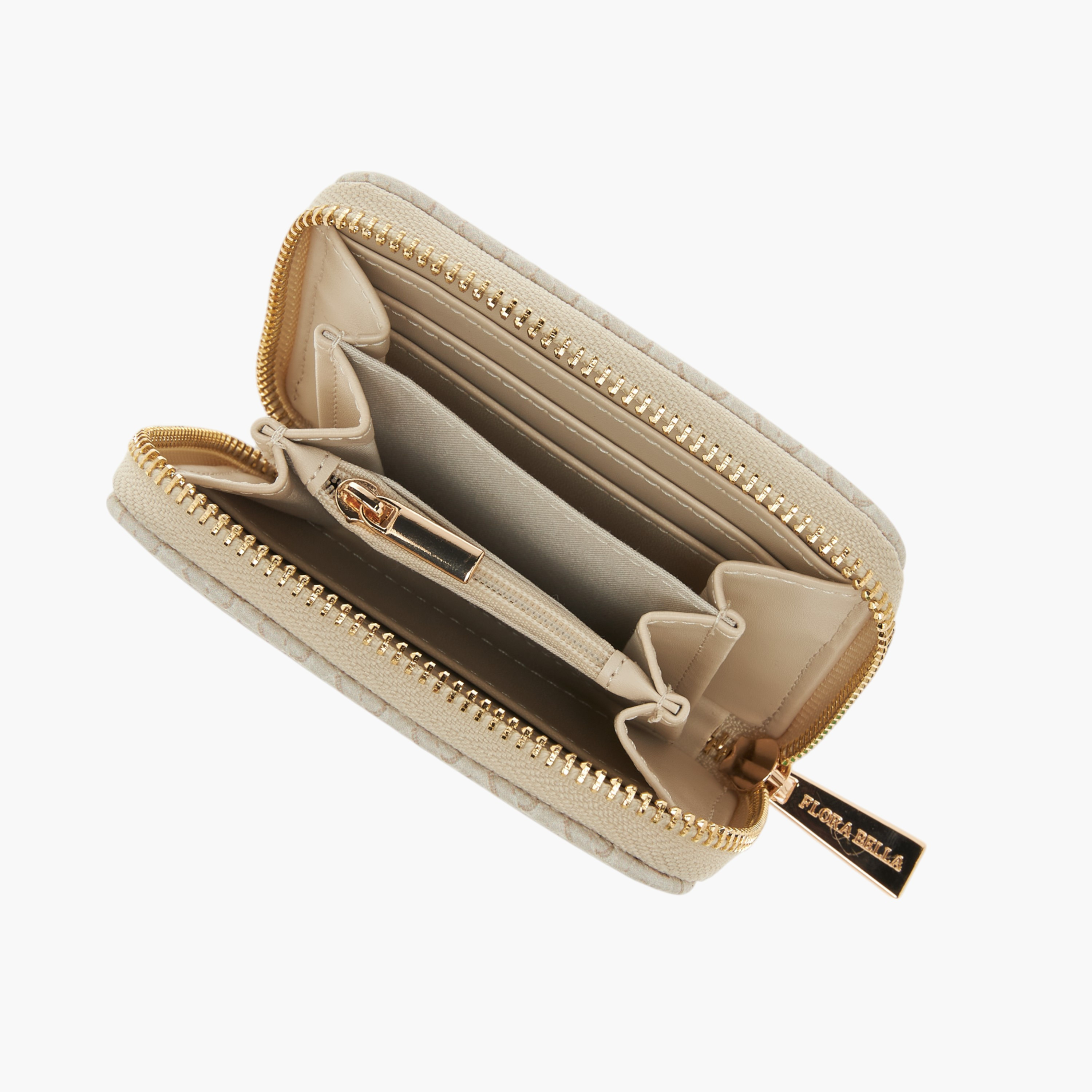 محفظة بسحاب إغلاق دائري وطبعات مونوجرام من فلورا بيلا-women-bagsandwallets-wallets-image-5