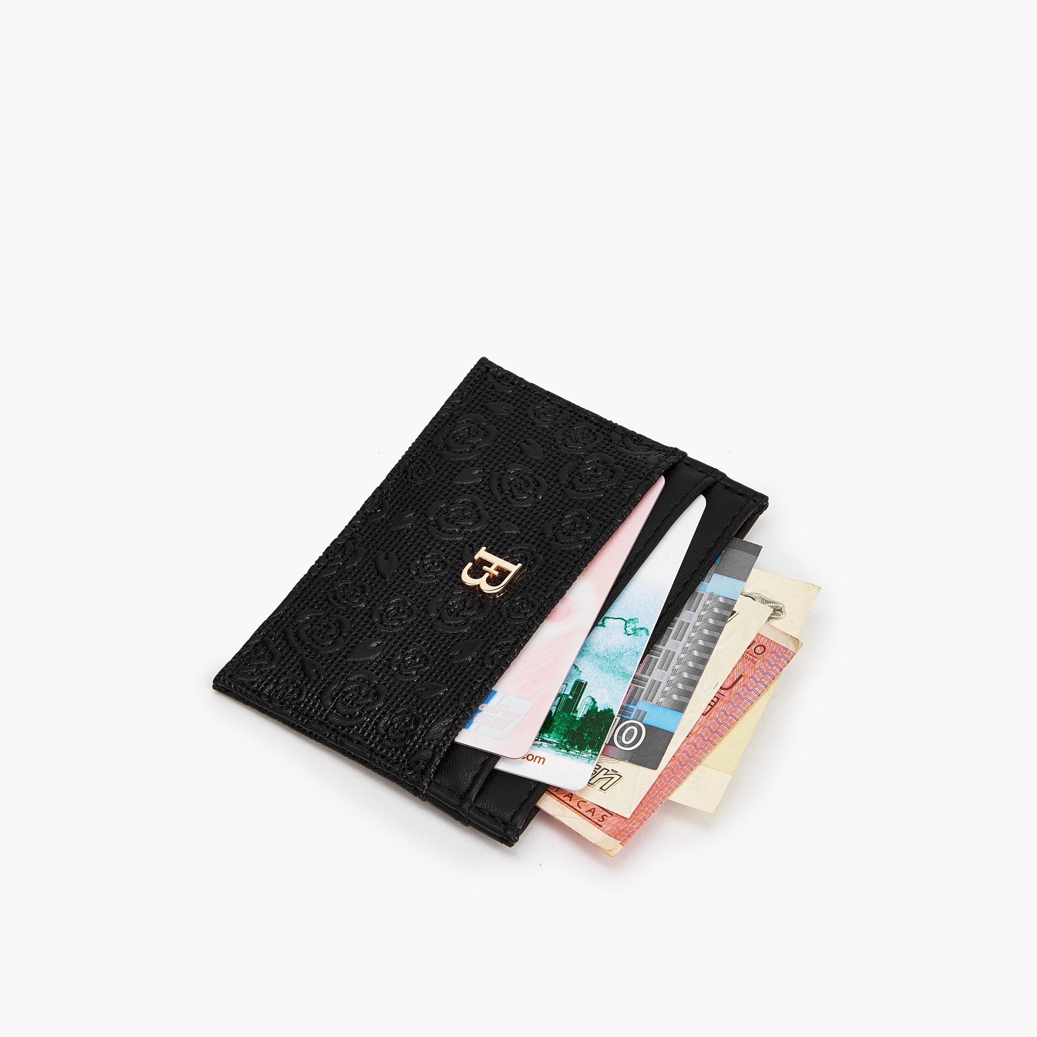 Flora Bella Floral Textured Card Holder-women-bagsandwallets-wallets-image-7