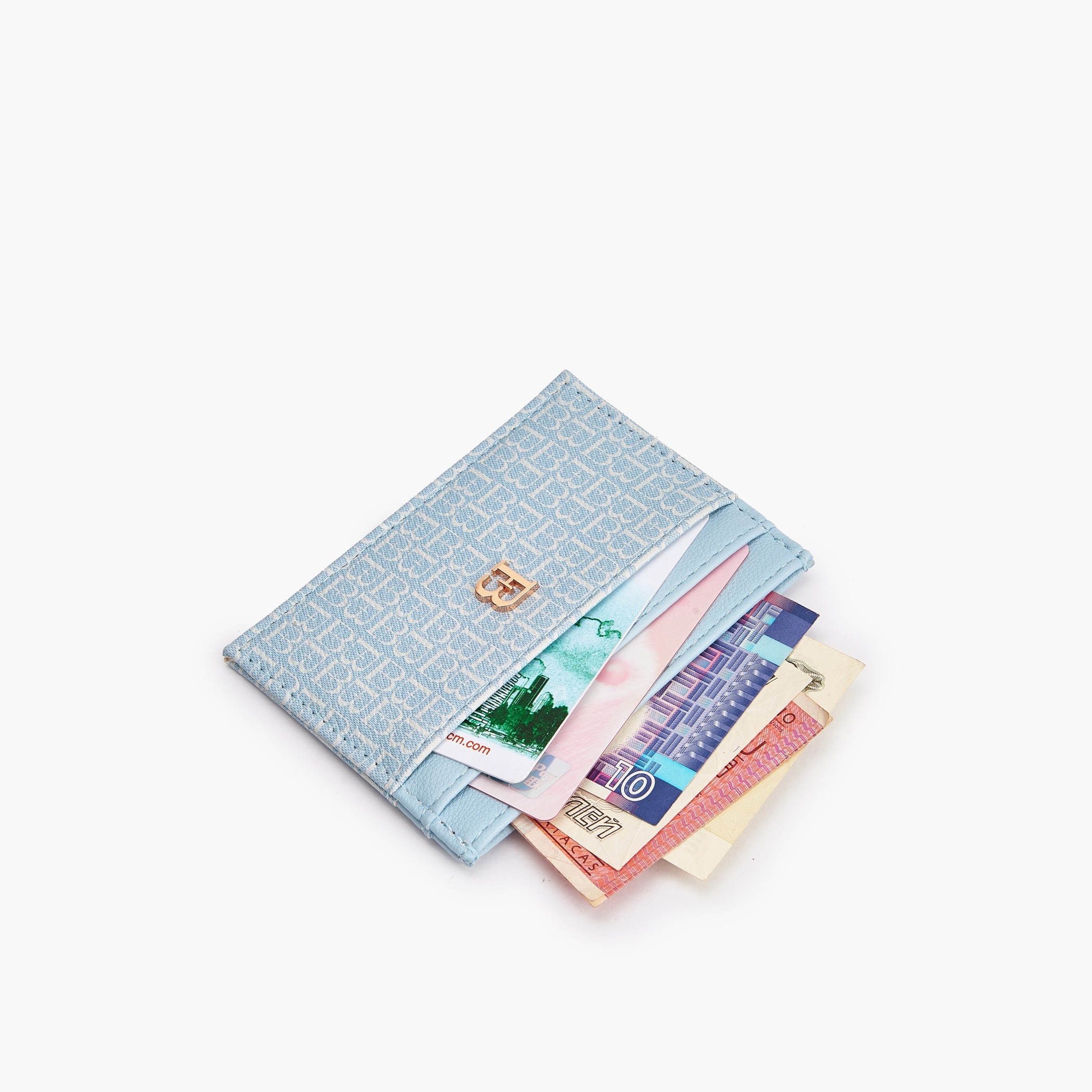 حامل بطاقات بطبعات مونوجرام من فلورا بيلا-women-bagsandwallets-wallets-image-7