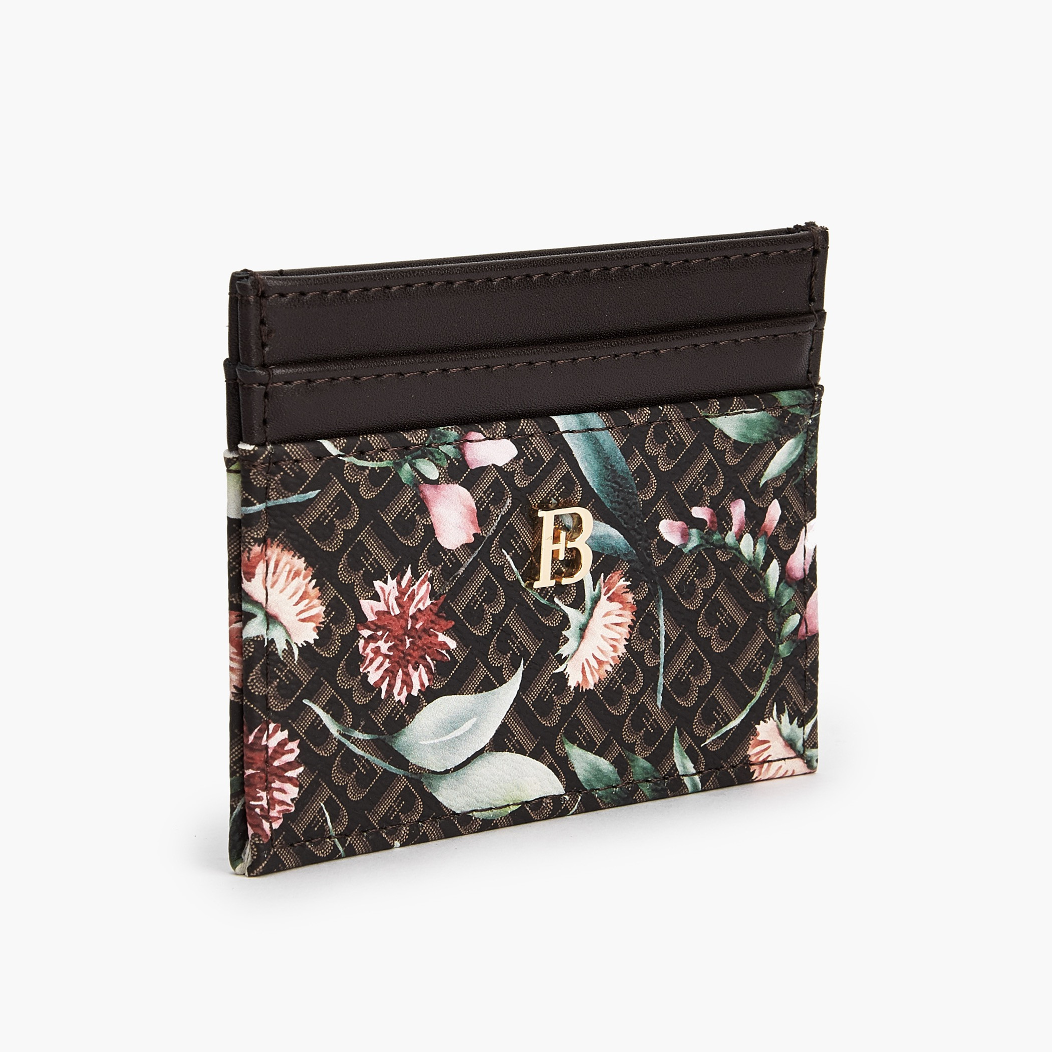 حامل بطاقات بطبعات مونوجرام من فلورا بيلا-women-bagsandwallets-wallets-image-2