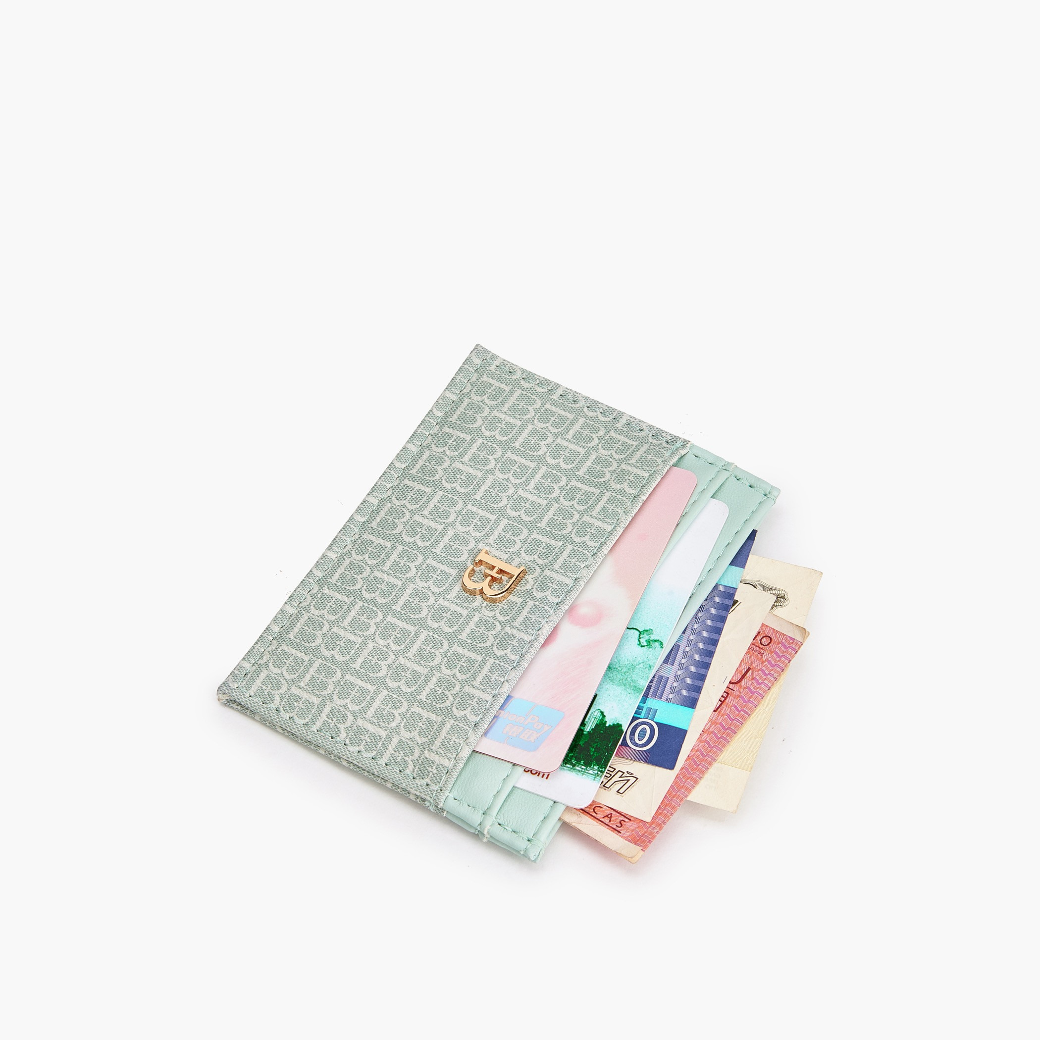 حامل بطاقات بطبعات مونوجرام من فلورا بيلا-women-bagsandwallets-wallets-image-7