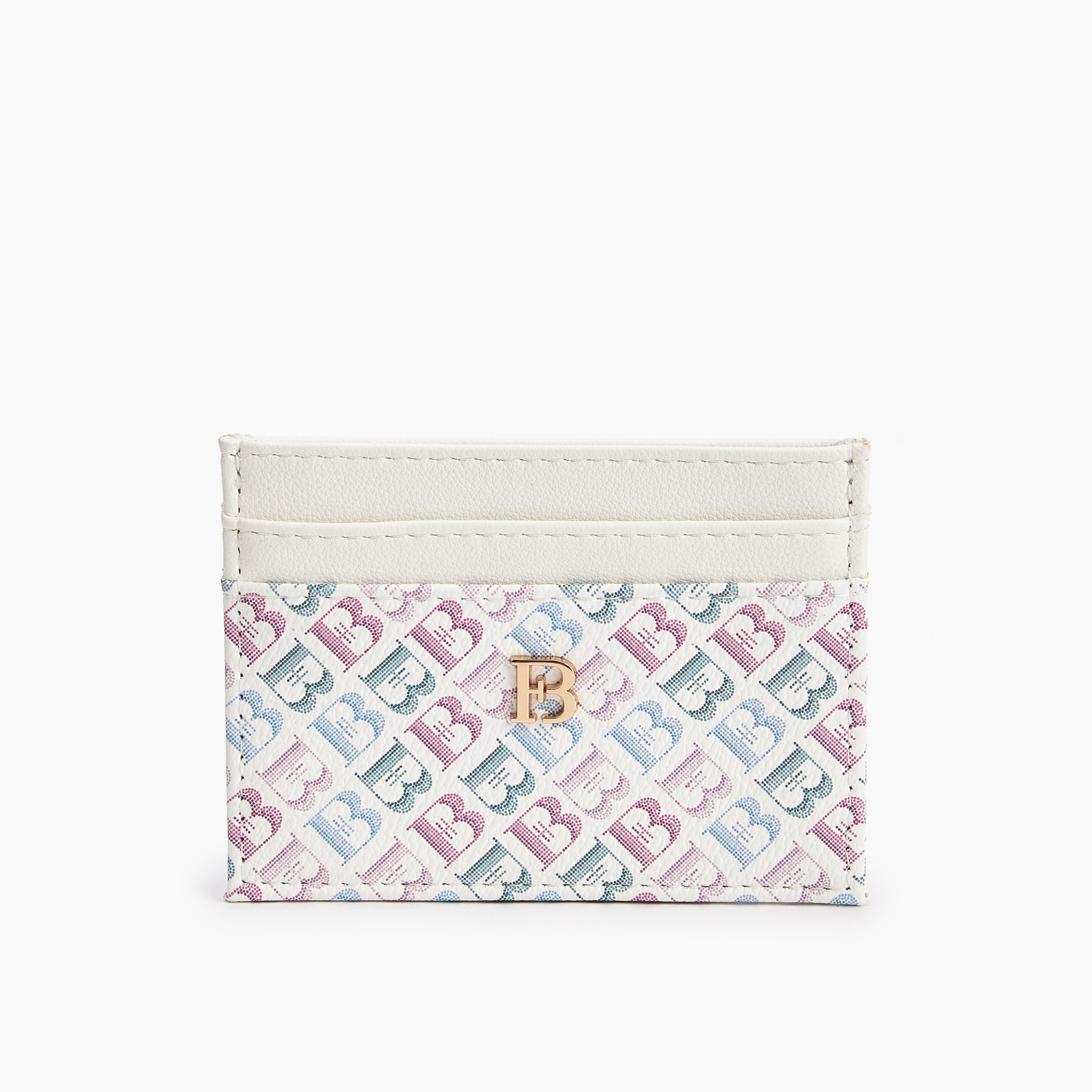 حامل بطاقات بطبعات مونوجرام من فلورا بيلا-women-bagsandwallets-wallets-image-1