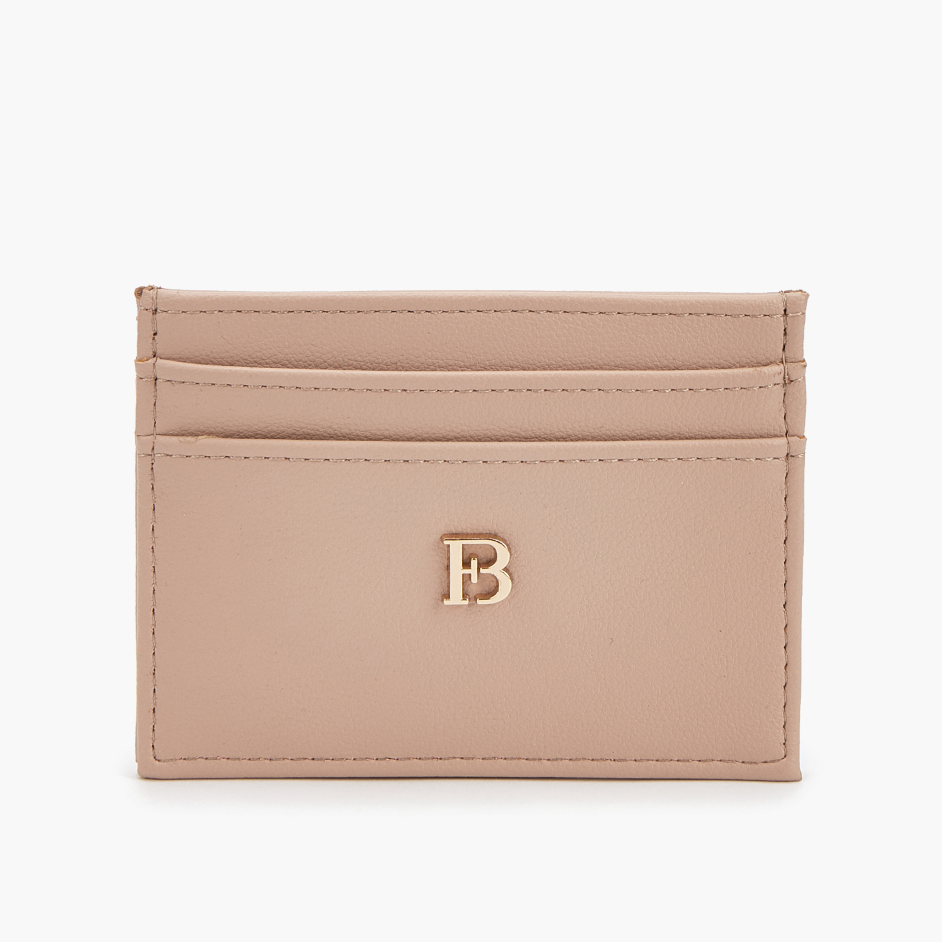 حامل بطاقات بزينة شعار معدنية من فلورا بيلا-women-bagsandwallets-wallets-image-1