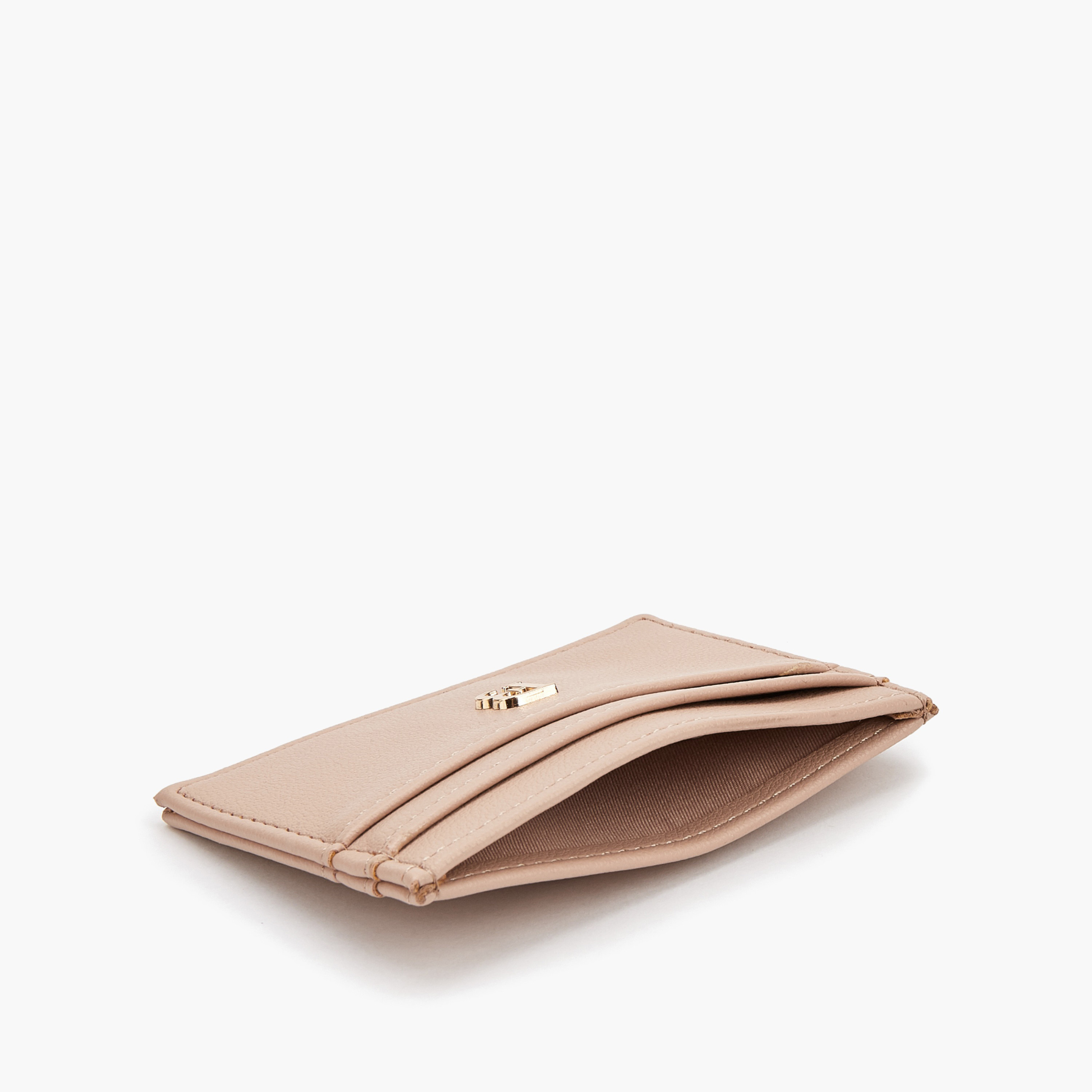 حامل بطاقات بزينة شعار معدنية من فلورا بيلا-women-bagsandwallets-wallets-image-6