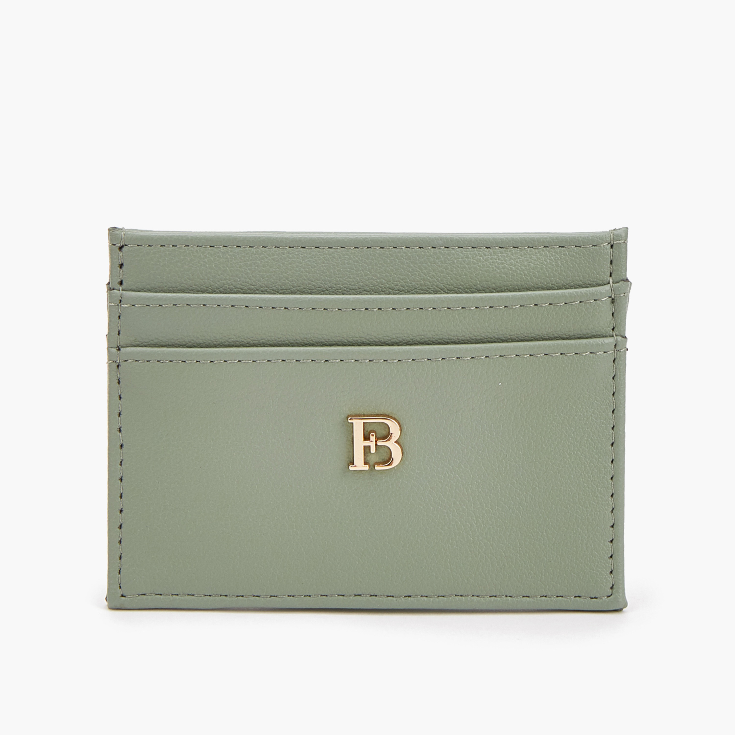 حامل بطاقات بزينة شعار معدنية من فلورا بيلا-women-bagsandwallets-wallets-image-1