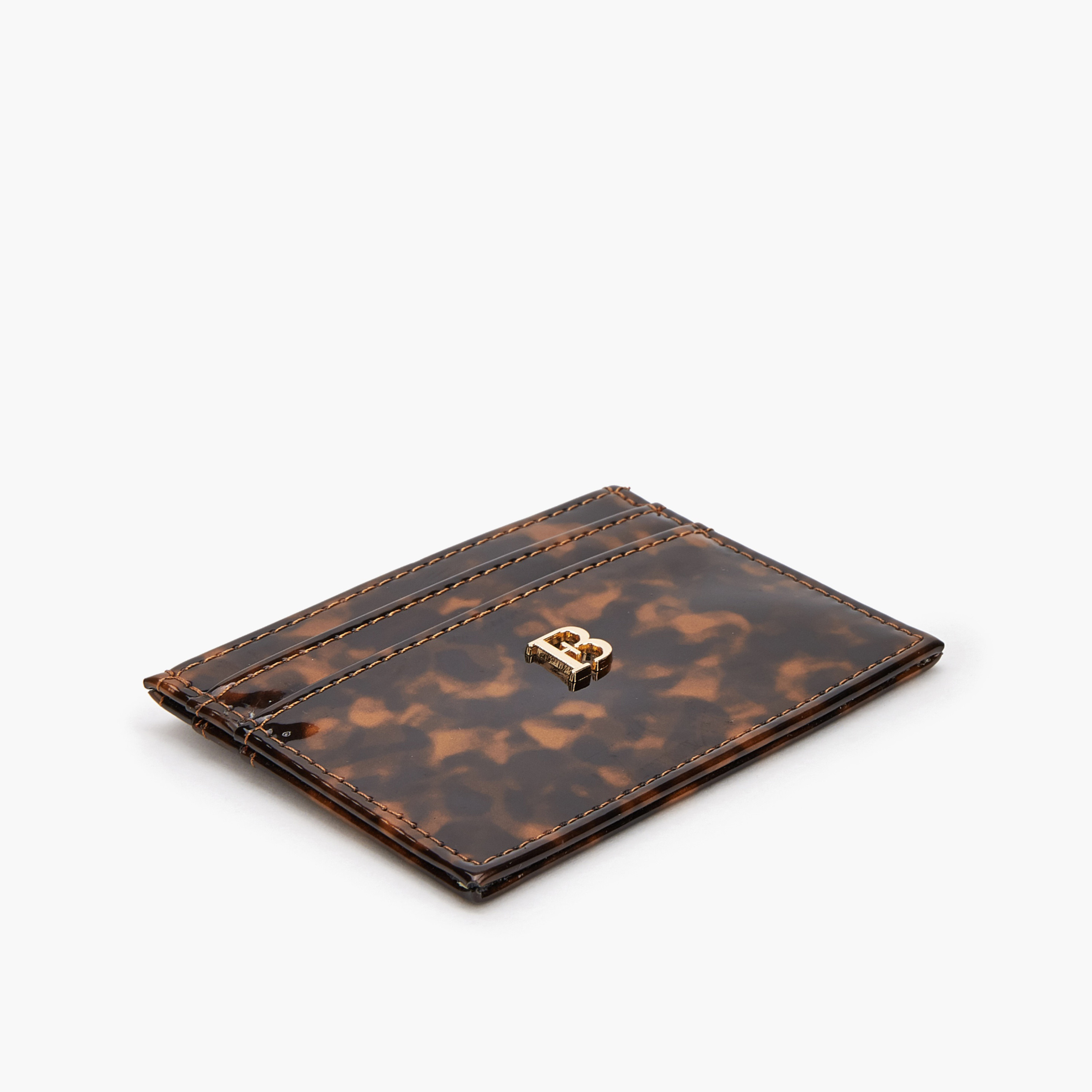 حامل بطاقات بزينة شعار معدنية من فلورا بيلا-women-bagsandwallets-wallets-image-4