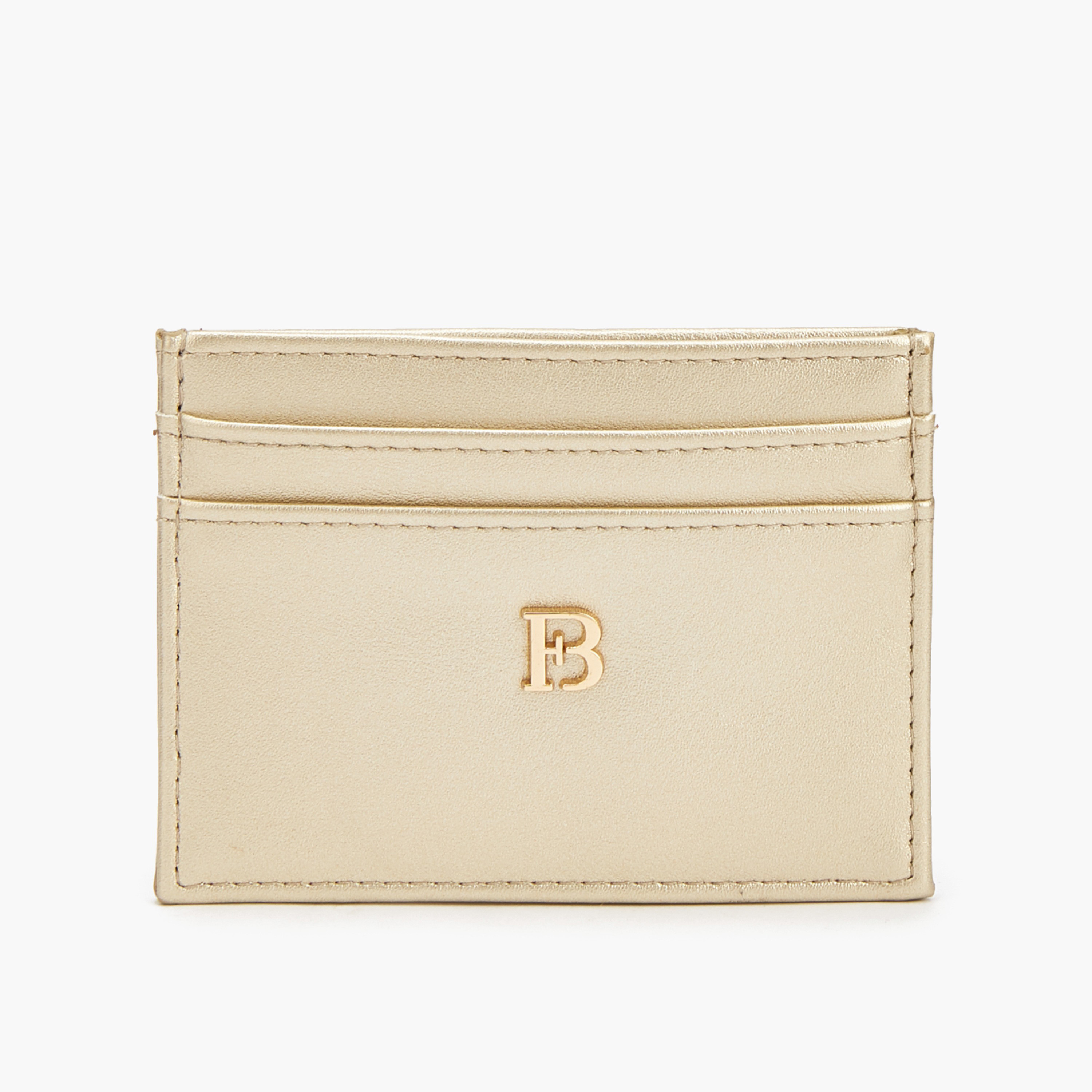 حامل بطاقات بزينة شعار معدنية من فلورا بيلا-women-bagsandwallets-wallets-image-1
