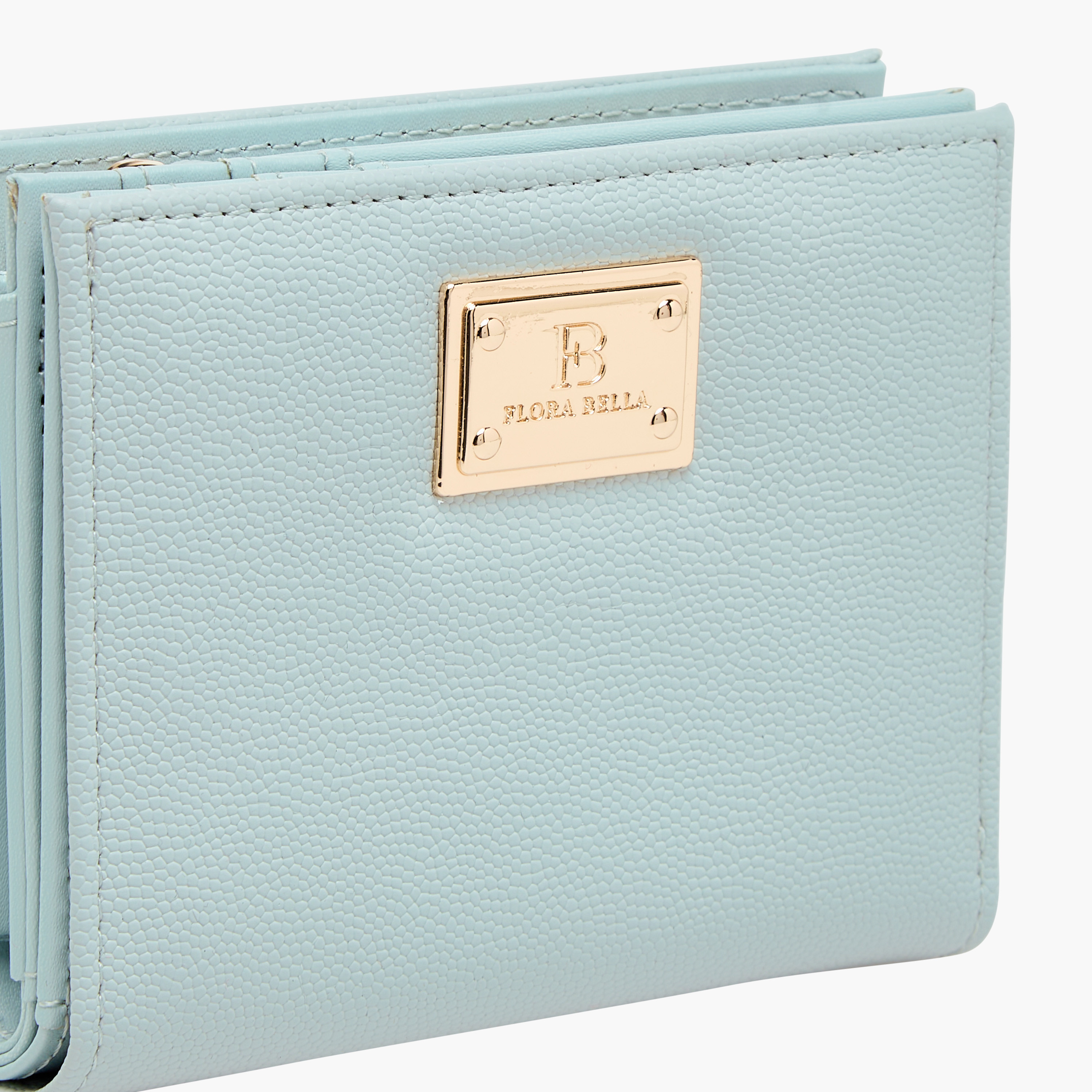 محفظة بارزة الملمس بطية ثنائية من فلورا بيلا-women-bagsandwallets-wallets-image-3