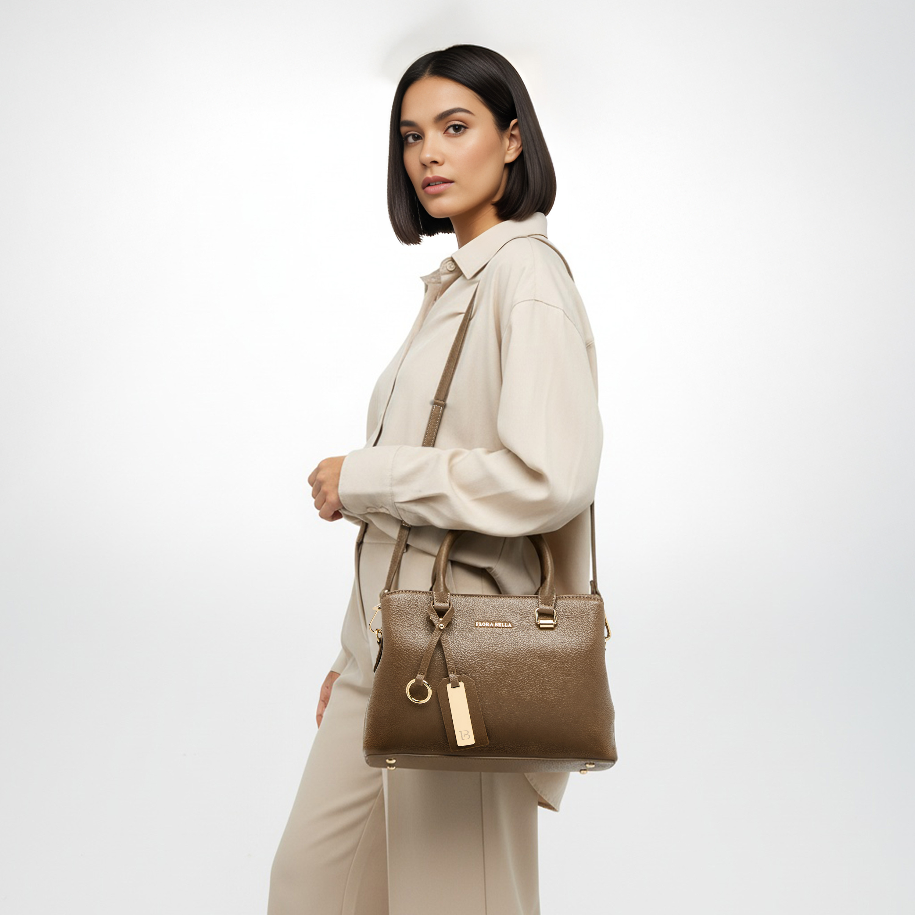 Flora Bella Solid Tote Bag with Detachable Strap-women-bagsandwallets-handbags-image-2