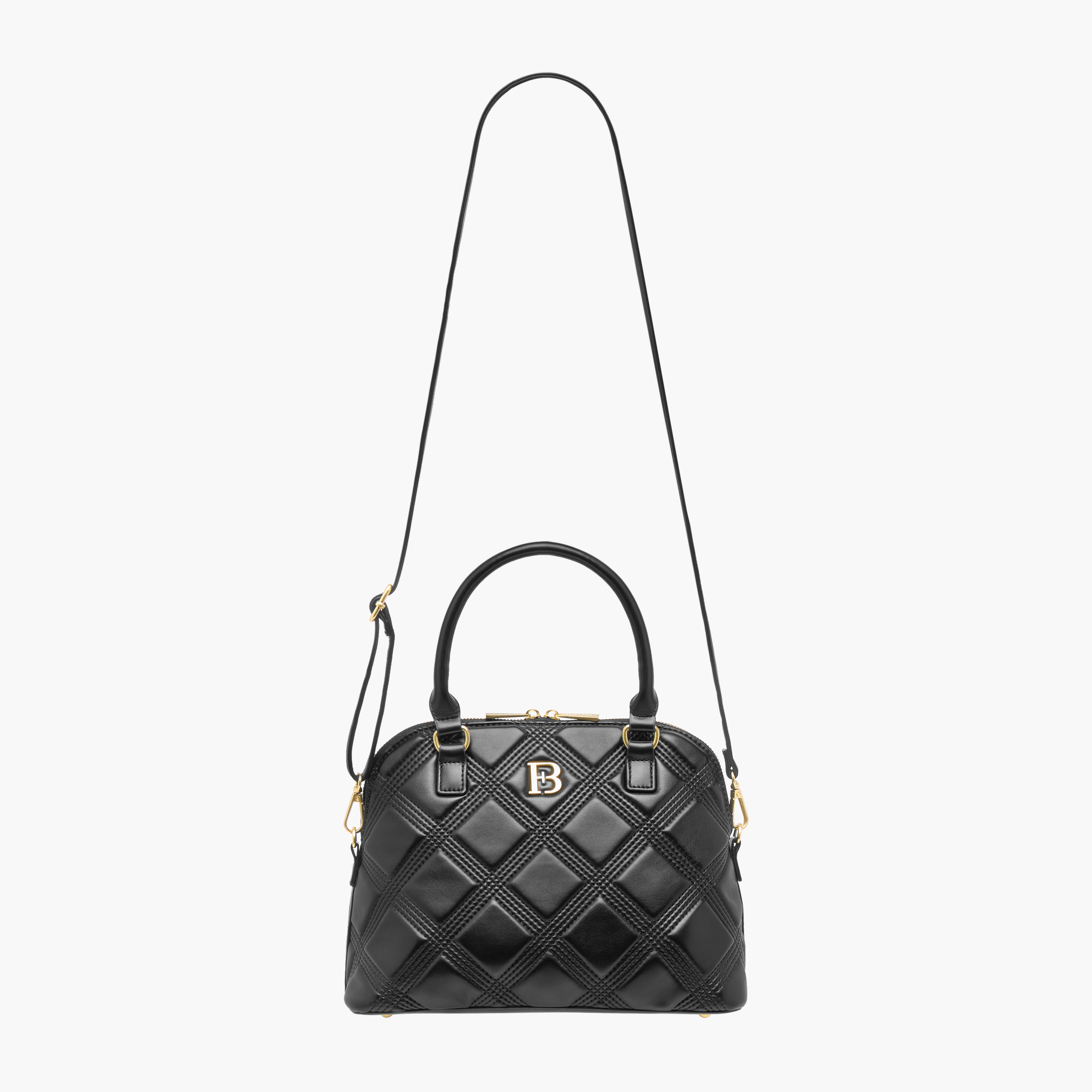 Flora Bella Quilted Tote Bag with Detachable Strap and Zip Closure-women-bagsandwallets-handbags-image-2