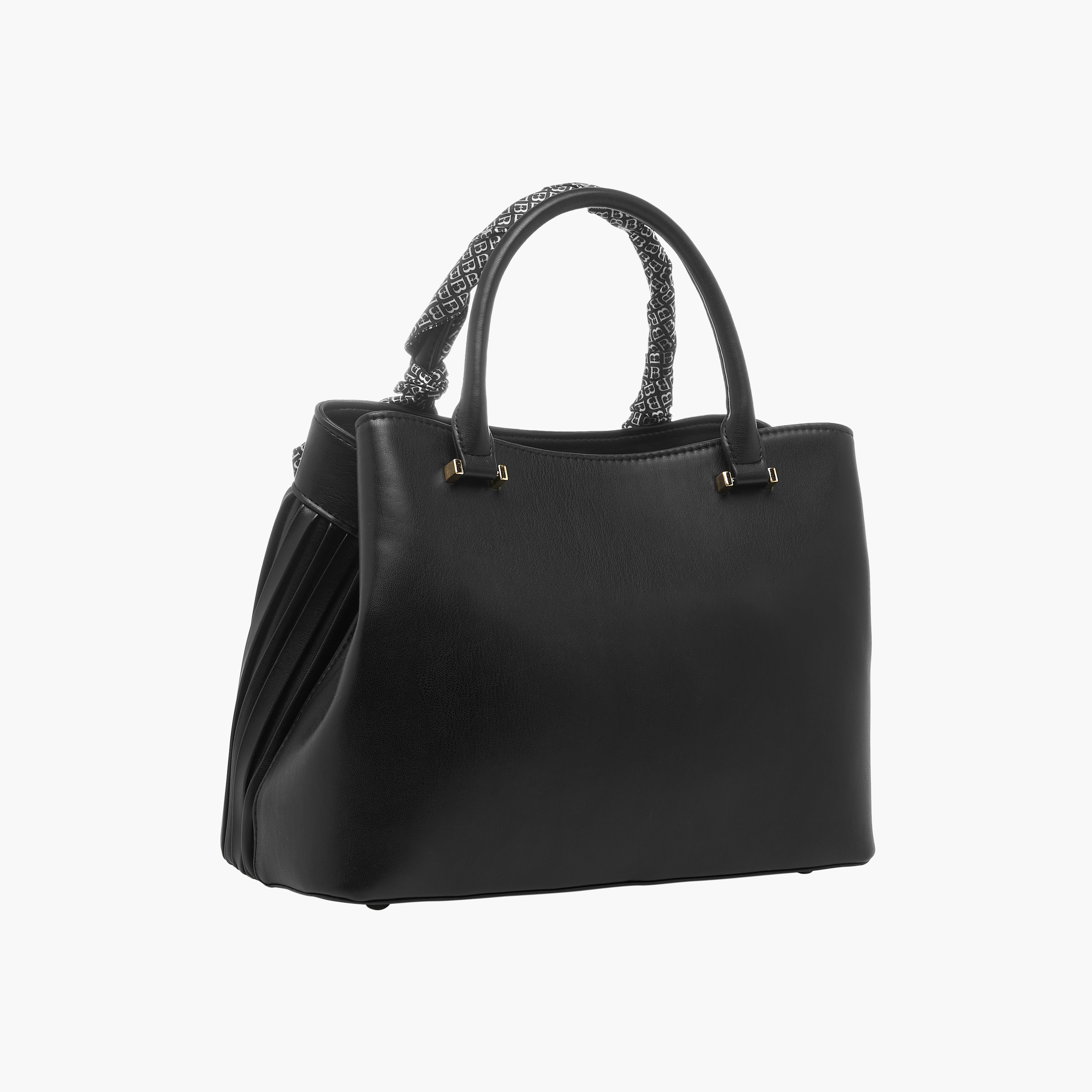 Flora Bella Pleated Tote Bag with Detachable Strap and Zip Closure-women-bagsandwallets-handbags-image-3