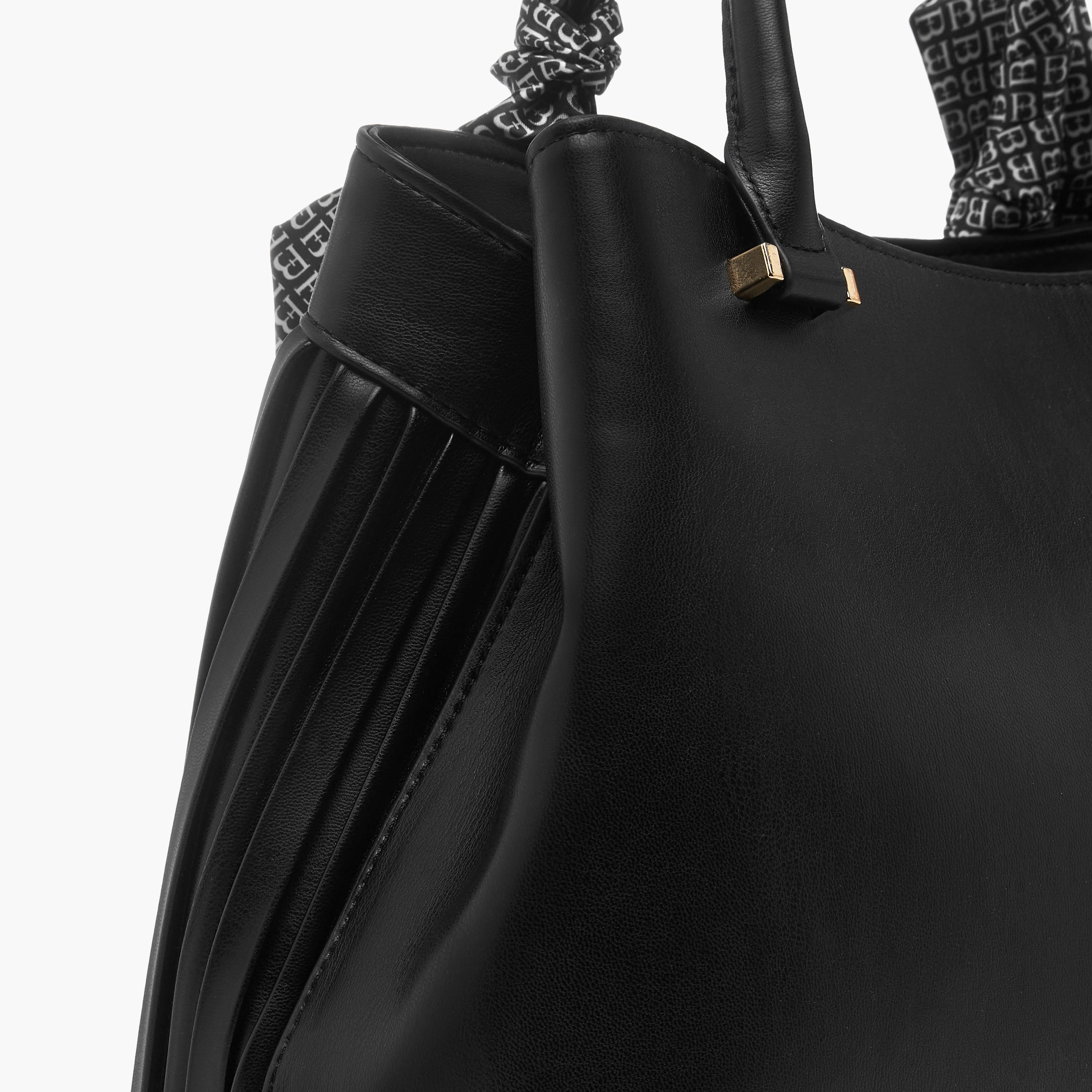 Flora Bella Pleated Tote Bag with Detachable Strap and Zip Closure-women-bagsandwallets-handbags-image-5