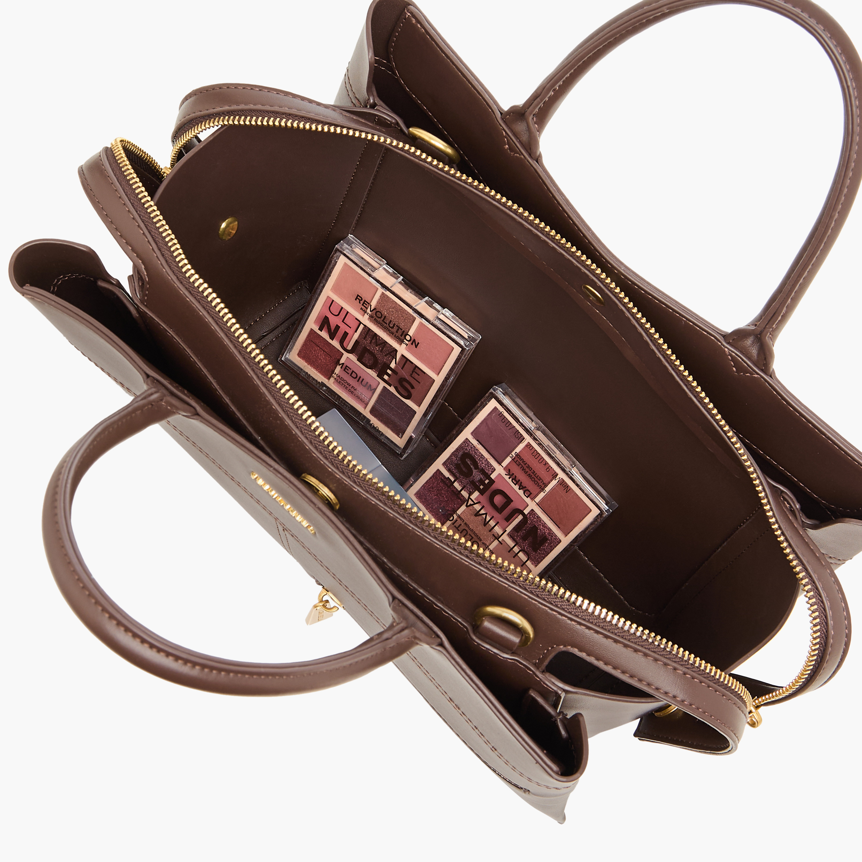 شنطة توتي سادة بِمقابض وسحّاب إغلاق من فلورا بيلا-women-bagsandwallets-handbags-image-7