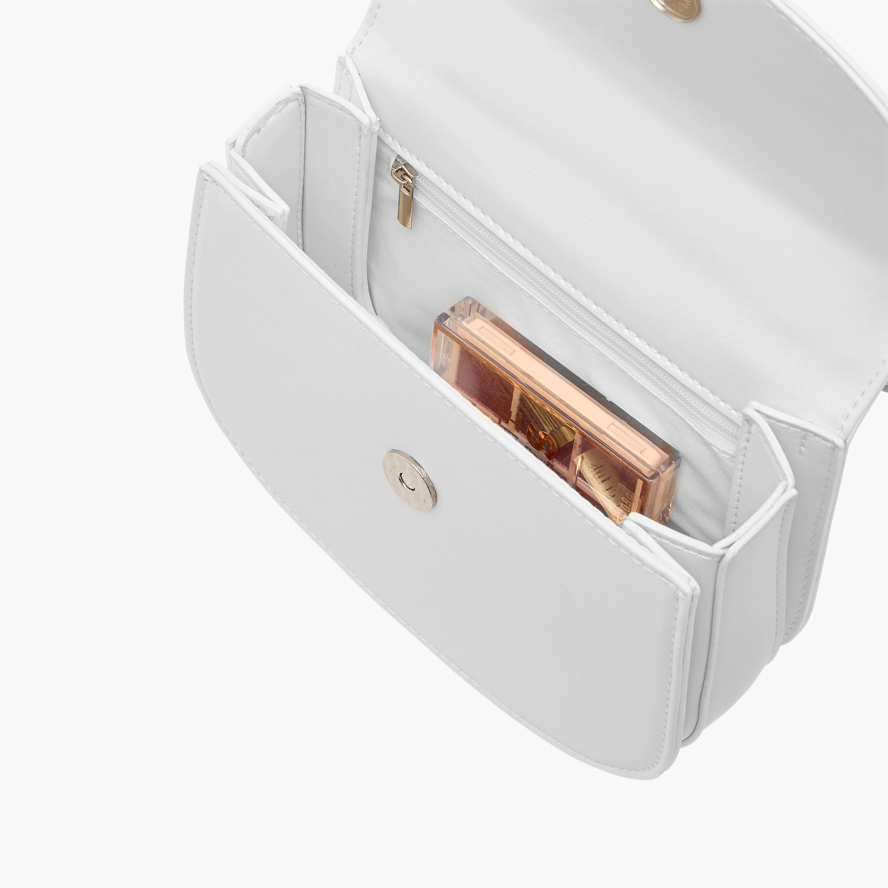 شنطة ساتشيل بارزة الملمس بزر إغلاق وحزام قابل للتعديل من فلورا بيلا-women-bagsandwallets-handbags-image-7