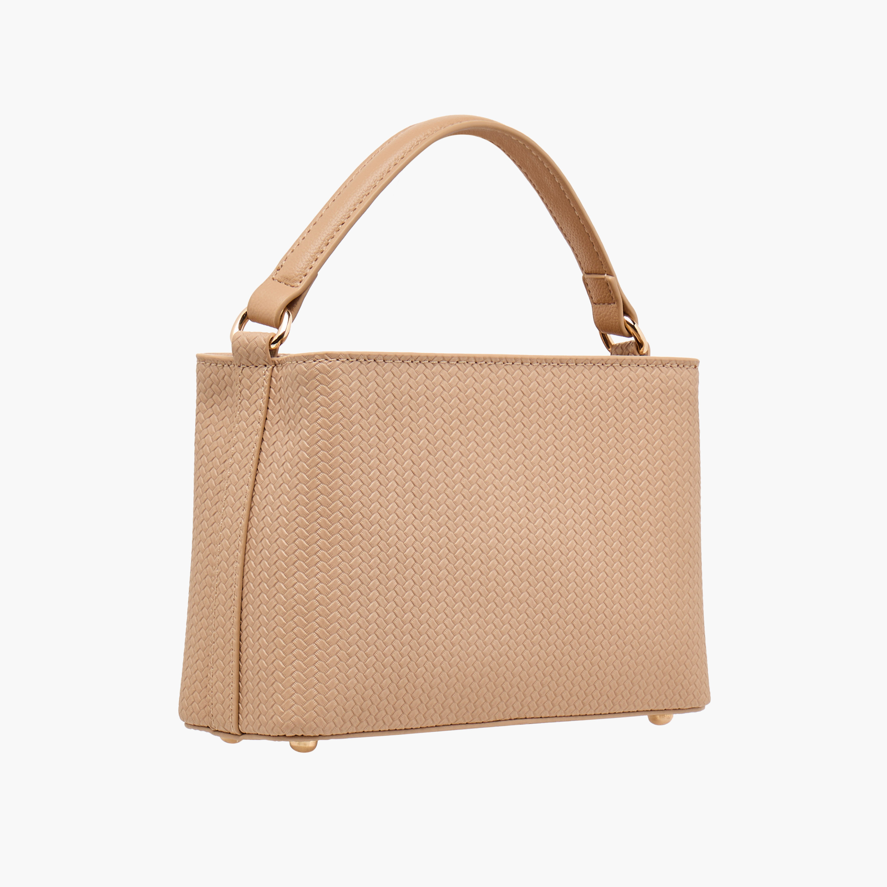 Flora Bella Weave Textured Crossbody Bag with Detachable Chain Strap-women-bagsandwallets-handbags-image-3