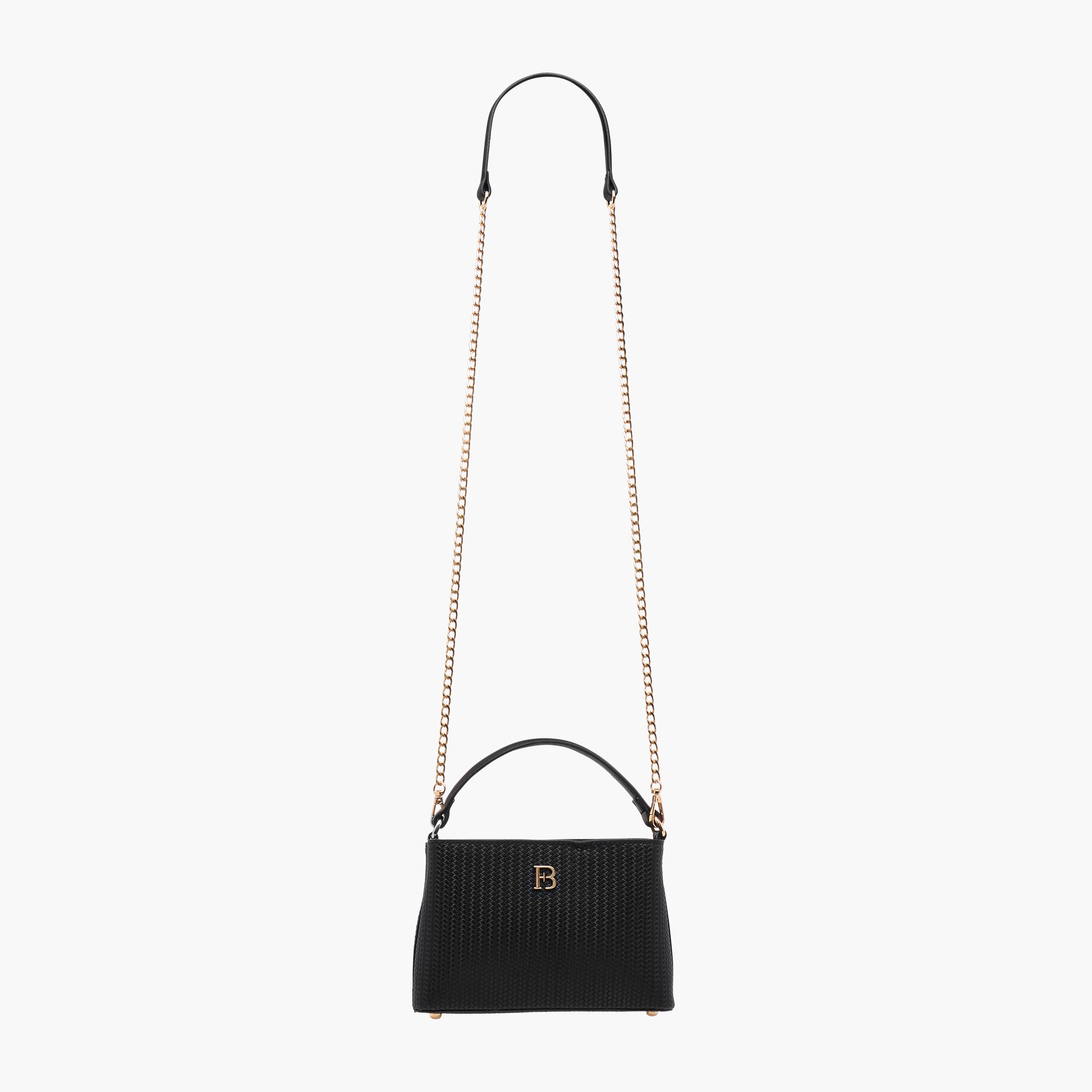 Flora Bella Weave Textured Crossbody Bag with Detachable Chain Strap-women-bagsandwallets-handbags-image-2