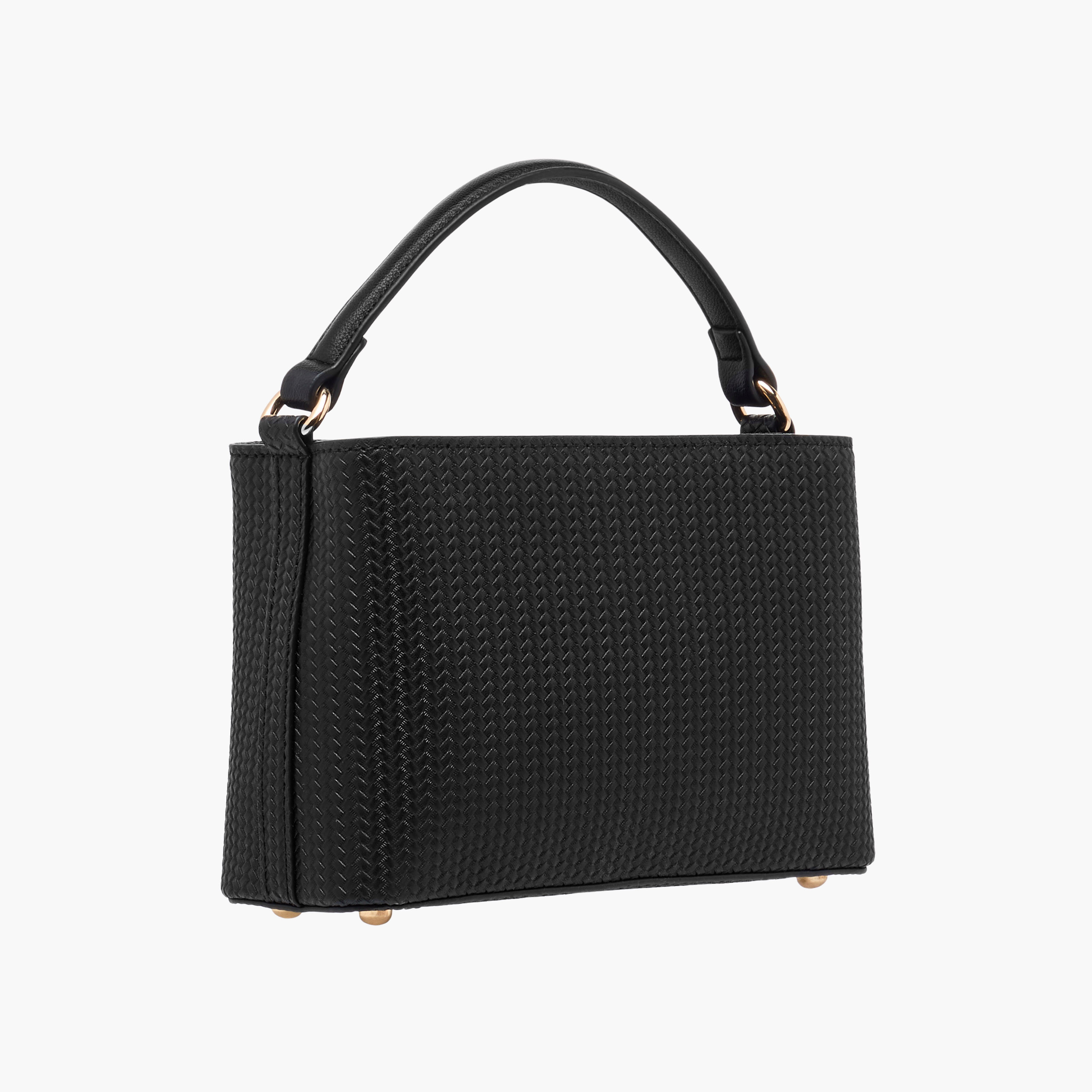 Flora Bella Weave Textured Crossbody Bag with Detachable Chain Strap-women-bagsandwallets-handbags-image-3