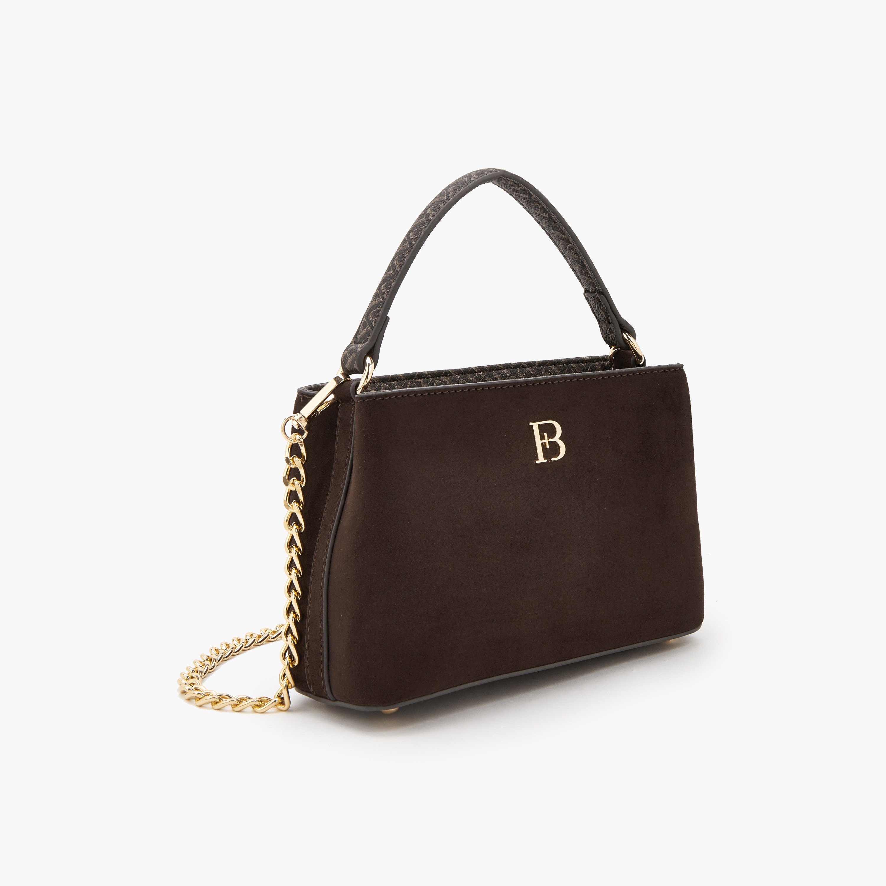 شنطة كروس بودي من الجلد السويدي بحزام سلسلة من فلورا بيلا-women-bagsandwallets-handbags-image-3