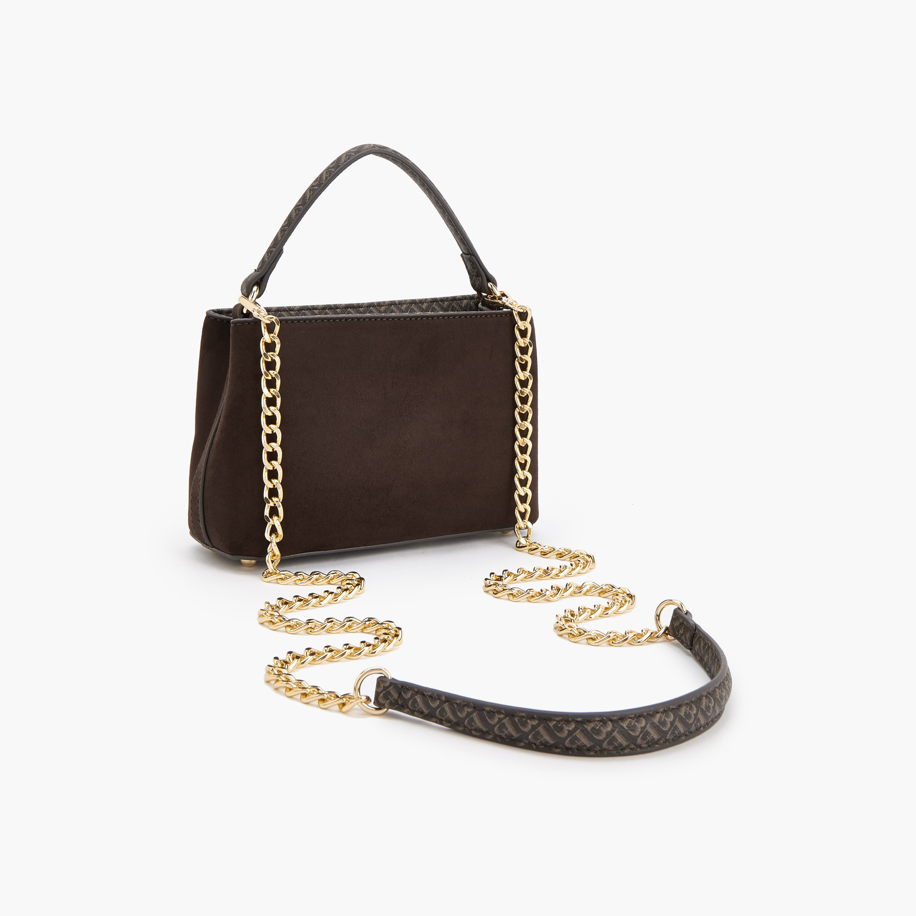 شنطة كروس بودي من الجلد السويدي بحزام سلسلة من فلورا بيلا-women-bagsandwallets-handbags-image-4