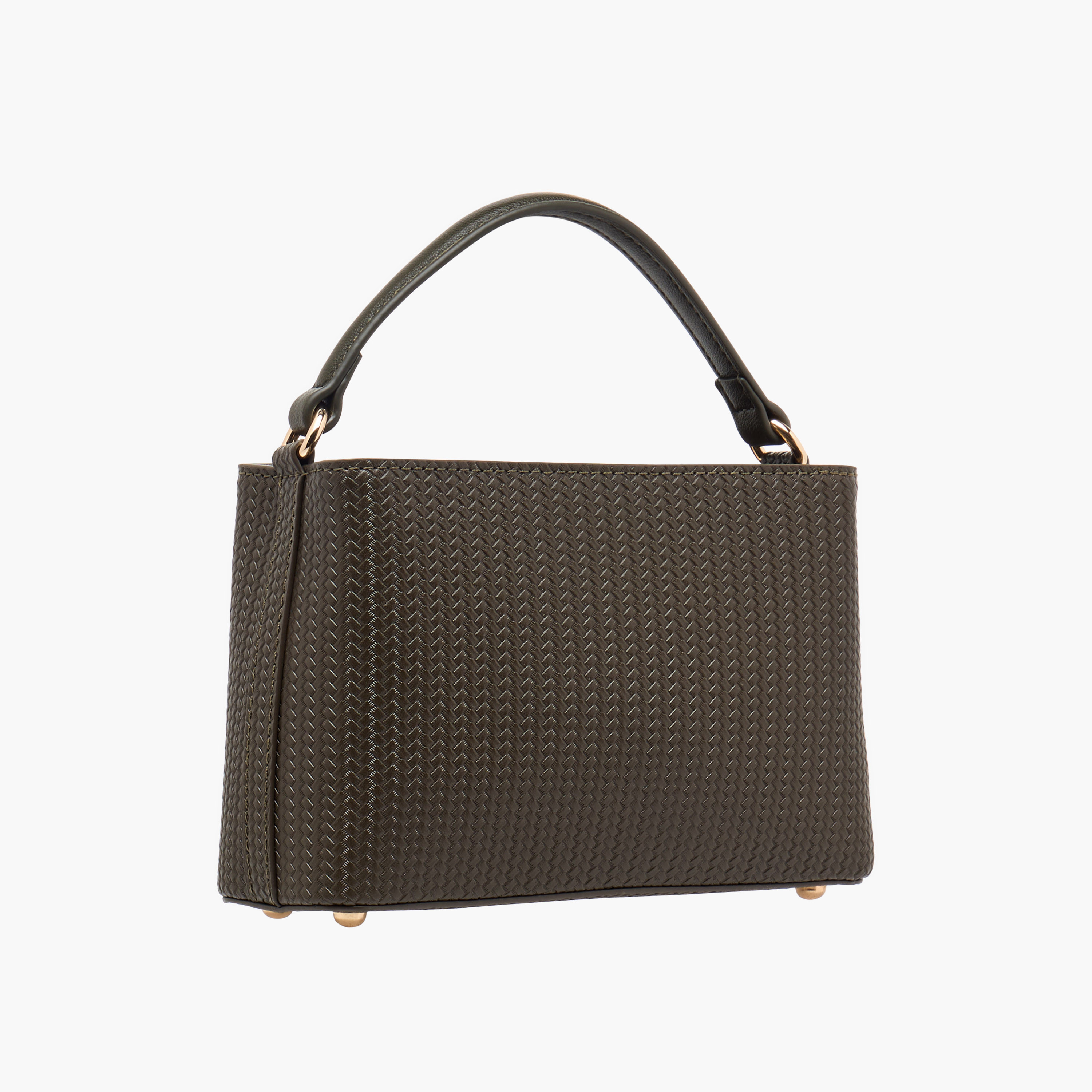 شنطة كروس بودي بارزة الملمس بحزام سلسلة قابل للفصل من فلورا بيلا-women-bagsandwallets-handbags-image-3