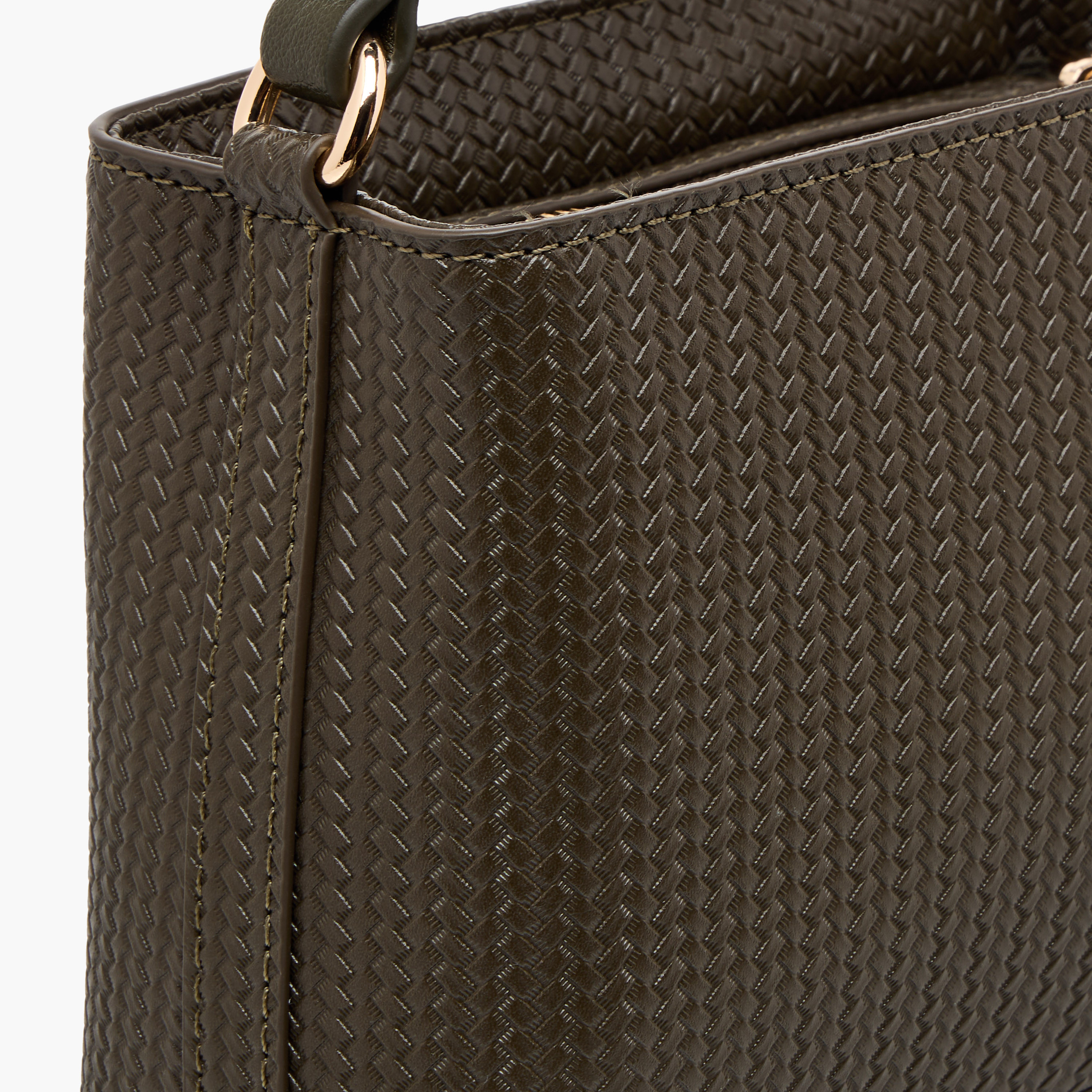 شنطة كروس بودي بارزة الملمس بحزام سلسلة قابل للفصل من فلورا بيلا-women-bagsandwallets-handbags-image-5
