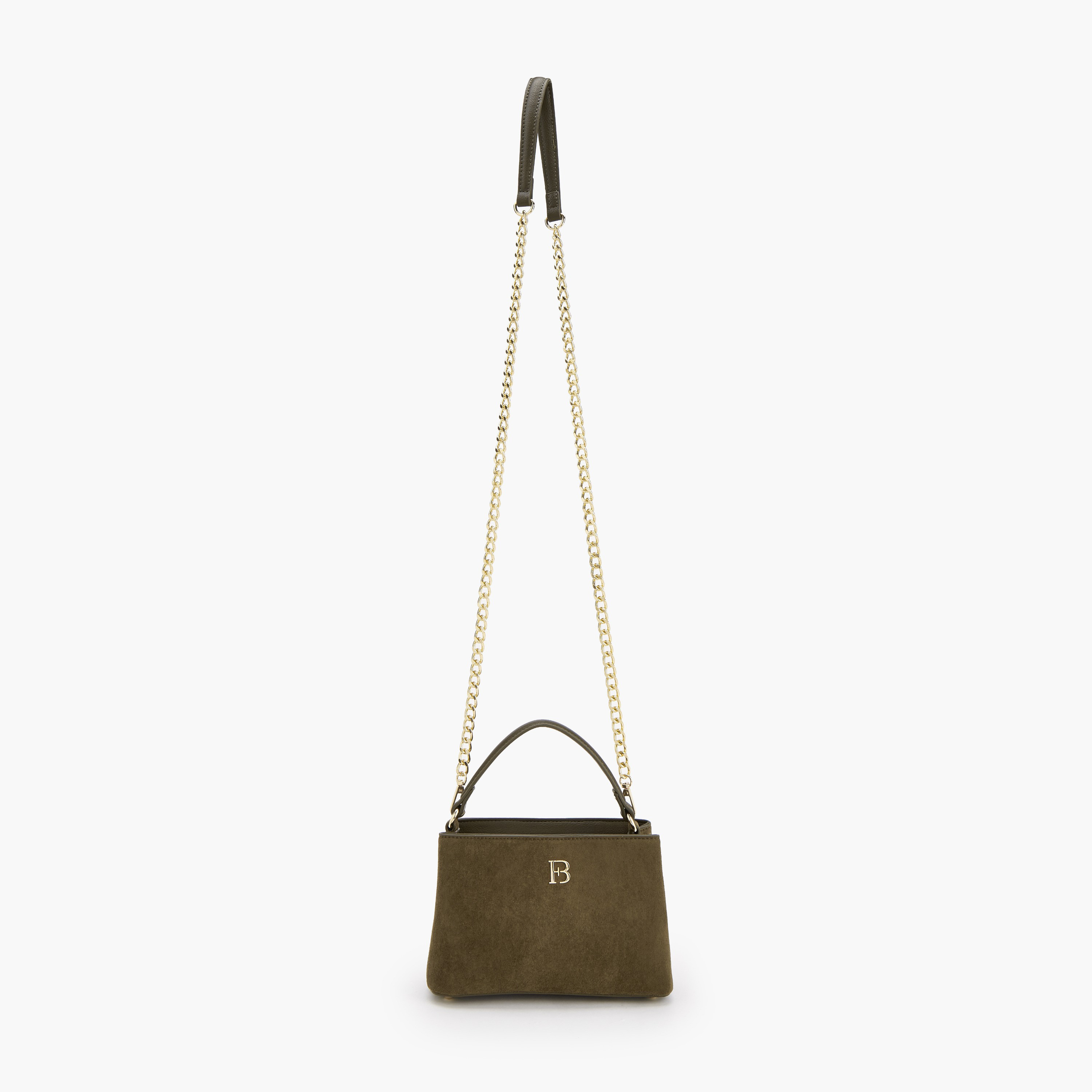 Flora Bella Suede Crossbody Bag with Chain Strap-women-bagsandwallets-handbags-image-2