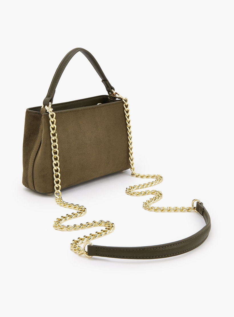 Flora Bella Suede Crossbody Bag with Chain Strap-women-bagsandwallets-handbags-image-4