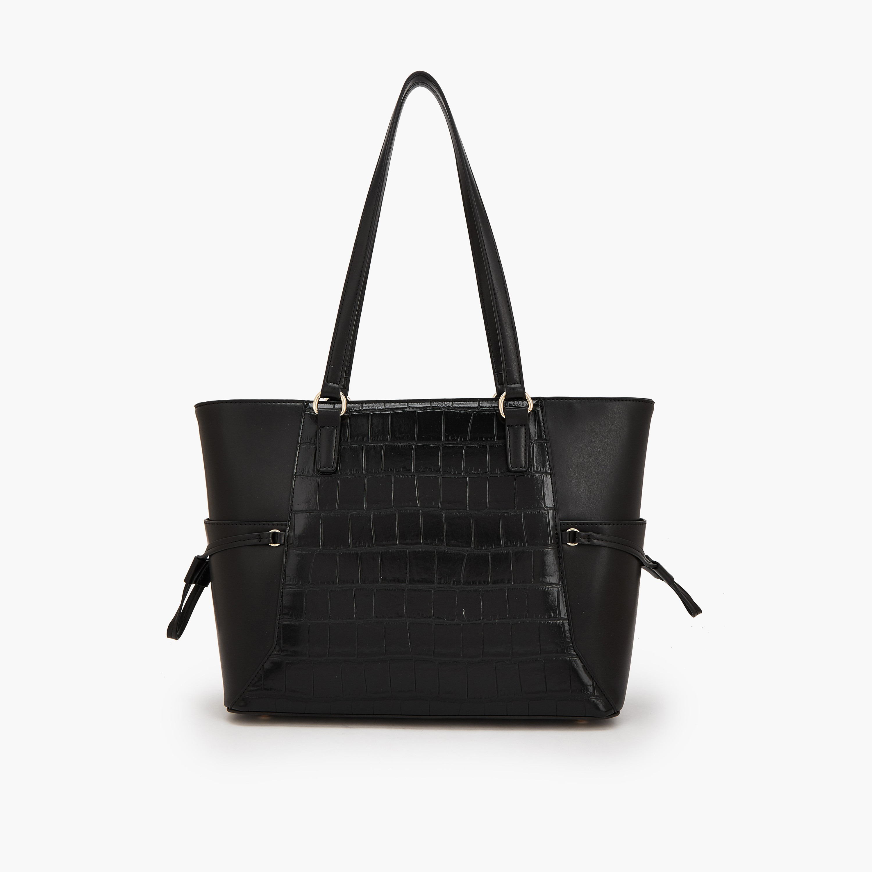 شنطة توتي بارزة الملمس بسحاب إغلاق من فلورا بيلا من شو إكسبريس-women-bagsandwallets-handbags-image-2