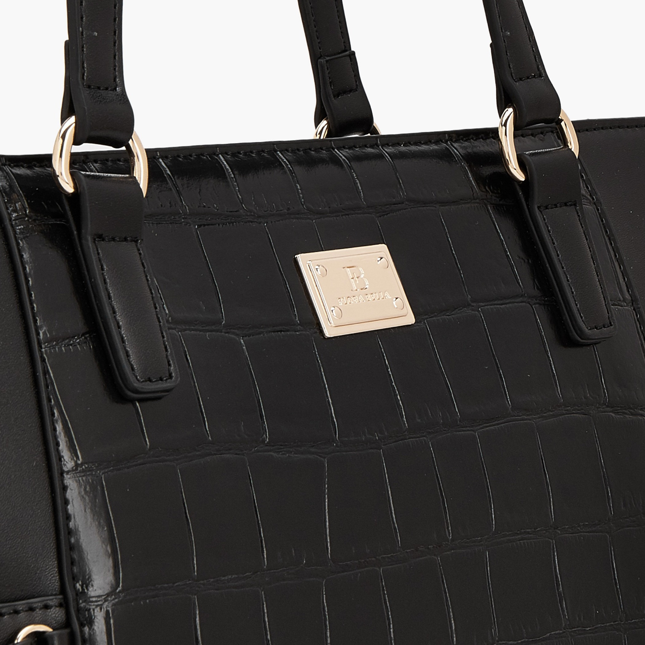 شنطة توتي بارزة الملمس بسحاب إغلاق من فلورا بيلا من شو إكسبريس-women-bagsandwallets-handbags-image-4