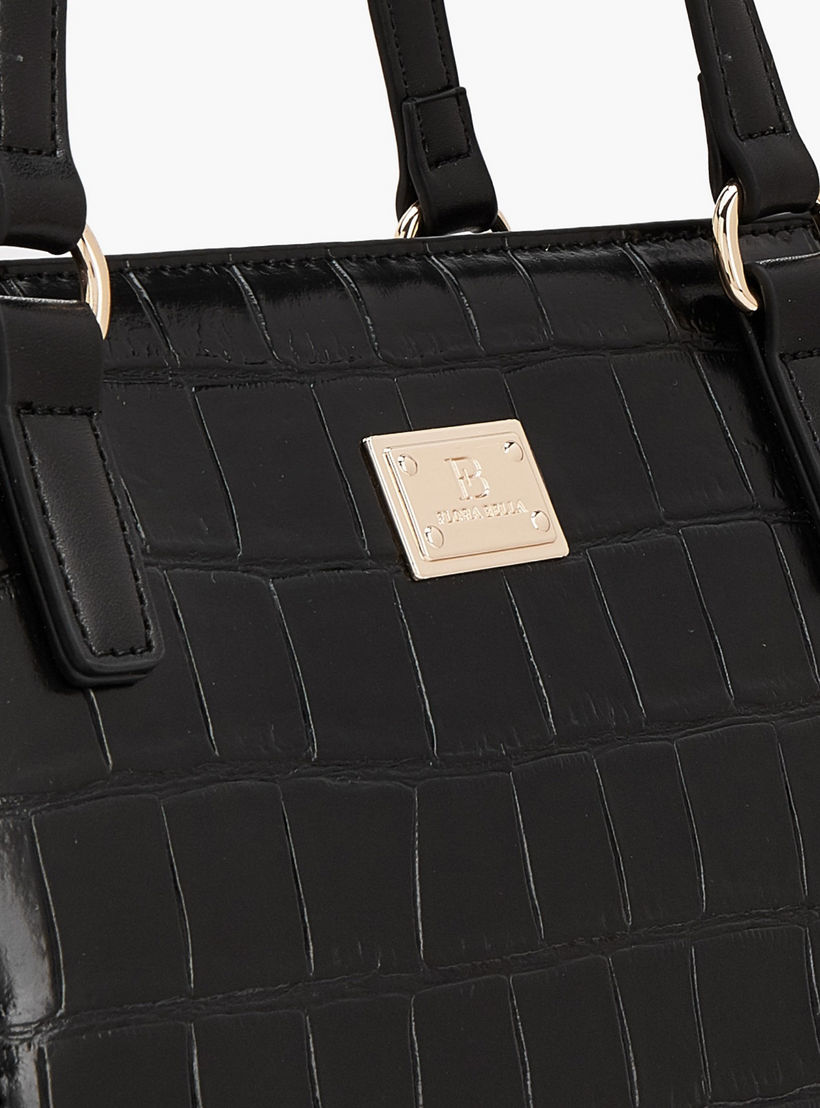 شنطة توتي بارزة الملمس بسحاب إغلاق من فلورا بيلا من شو إكسبريس-women-bagsandwallets-handbags-image-4
