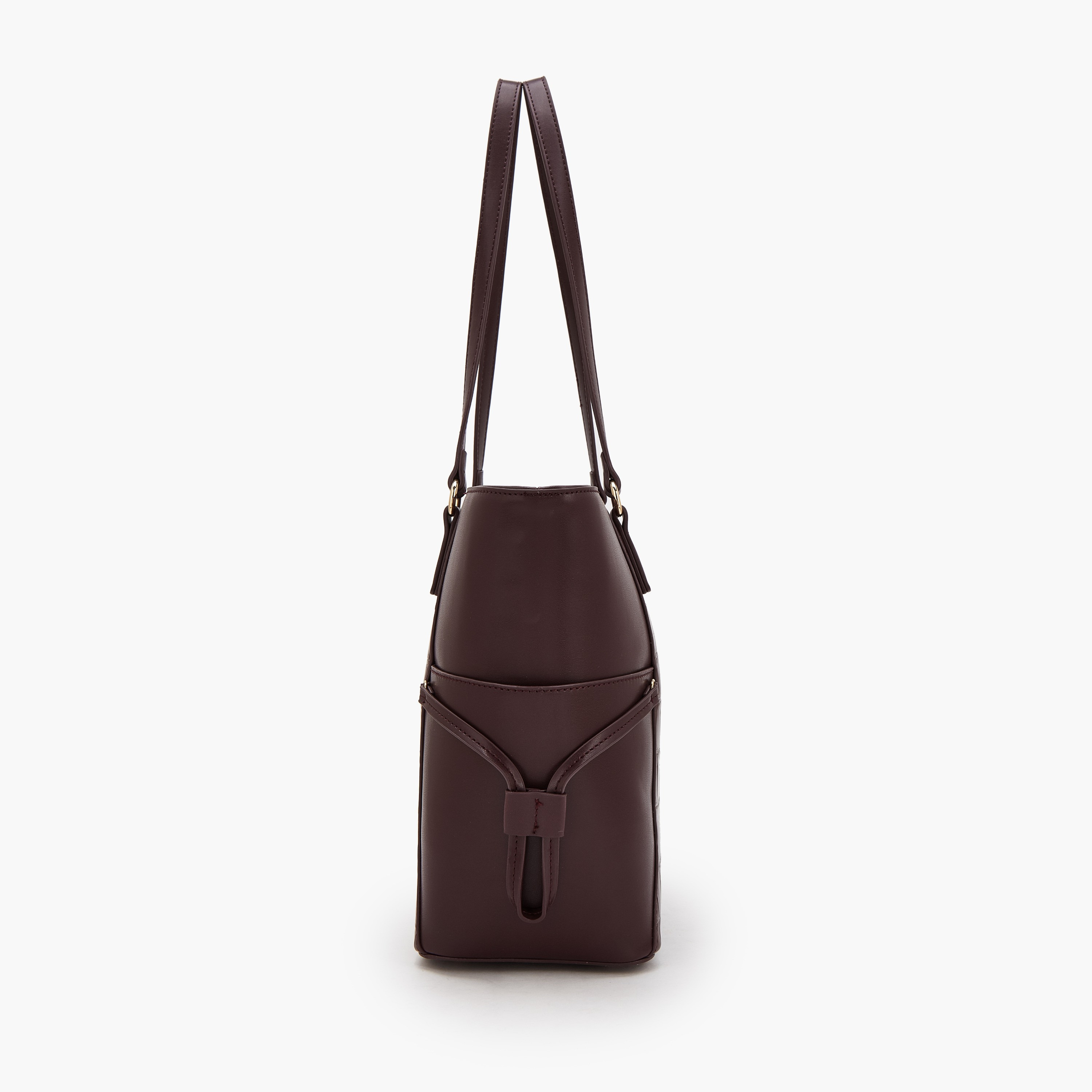 شنطة توتي بارزة الملمس بسحاب إغلاق من فلورا بيلا من شو إكسبريس-women-bagsandwallets-handbags-image-5