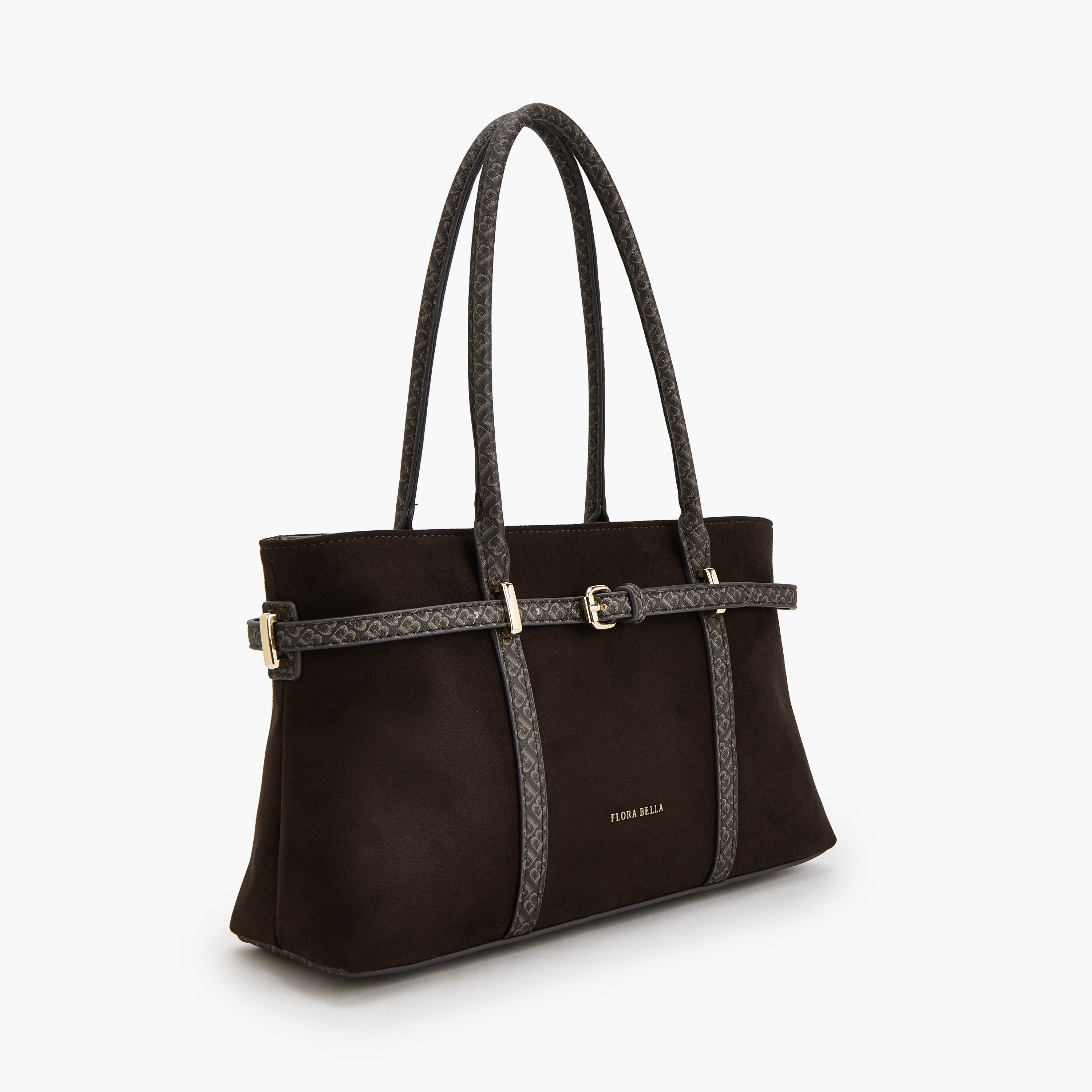شنطة توتي مونوجرام بسحاب إغلاق من فلورا بيلا من شو إكسبريس-women-bagsandwallets-handbags-image-3