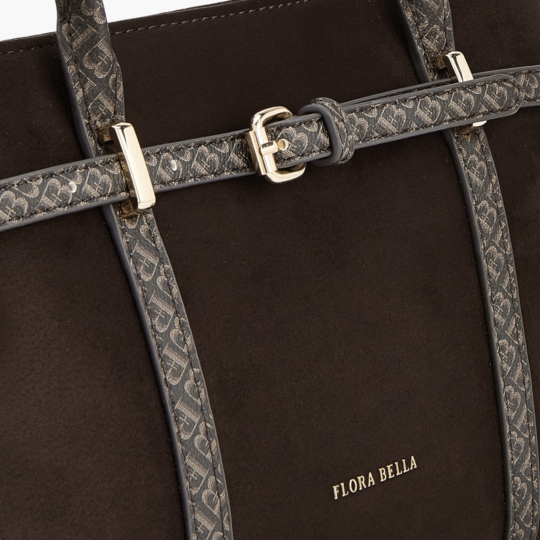 شنطة توتي مونوجرام بسحاب إغلاق من فلورا بيلا من شو إكسبريس-women-bagsandwallets-handbags-image-4