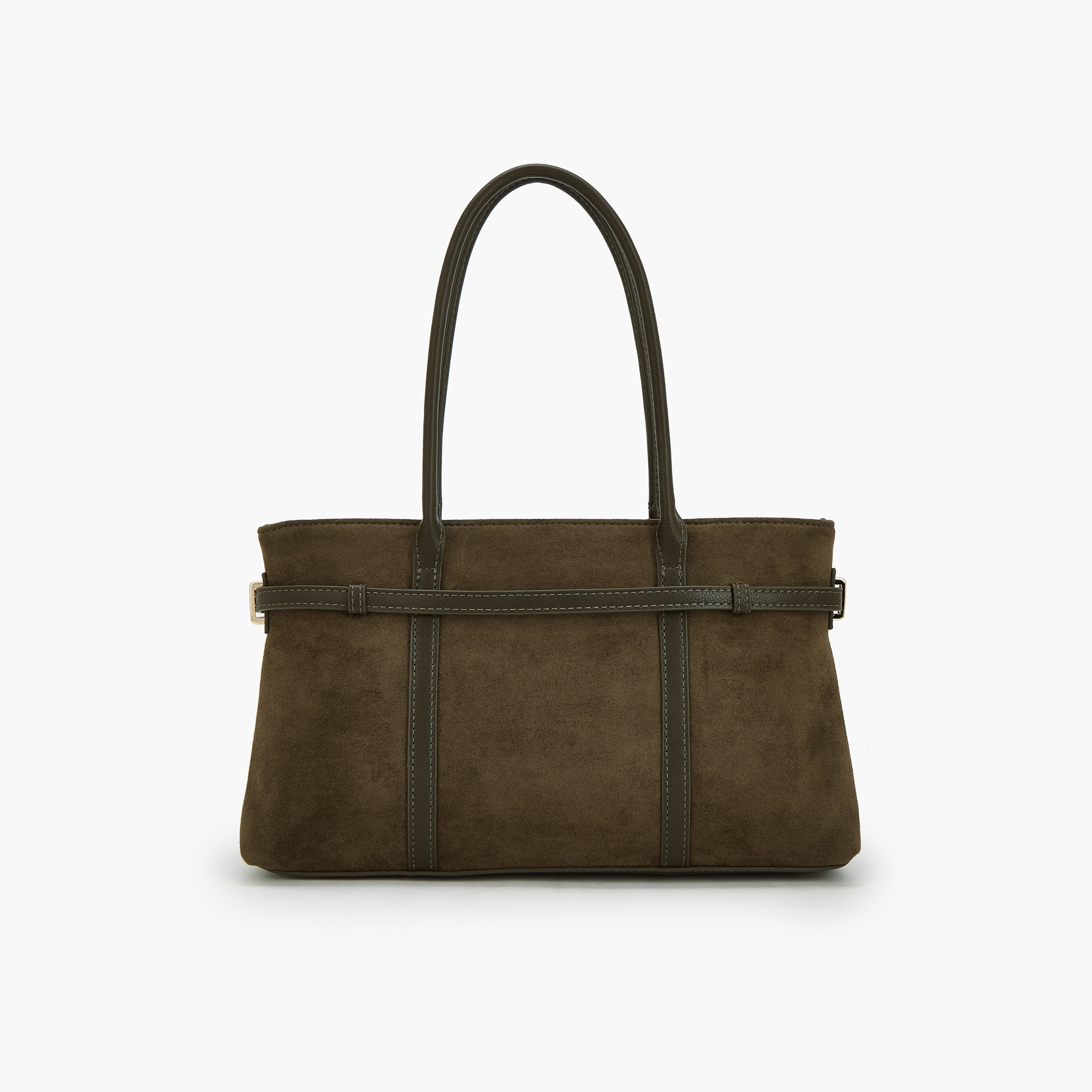 Flora Bella by Shoexpress Textured Tote Bag with Zip Closure-women-bagsandwallets-handbags-image-2