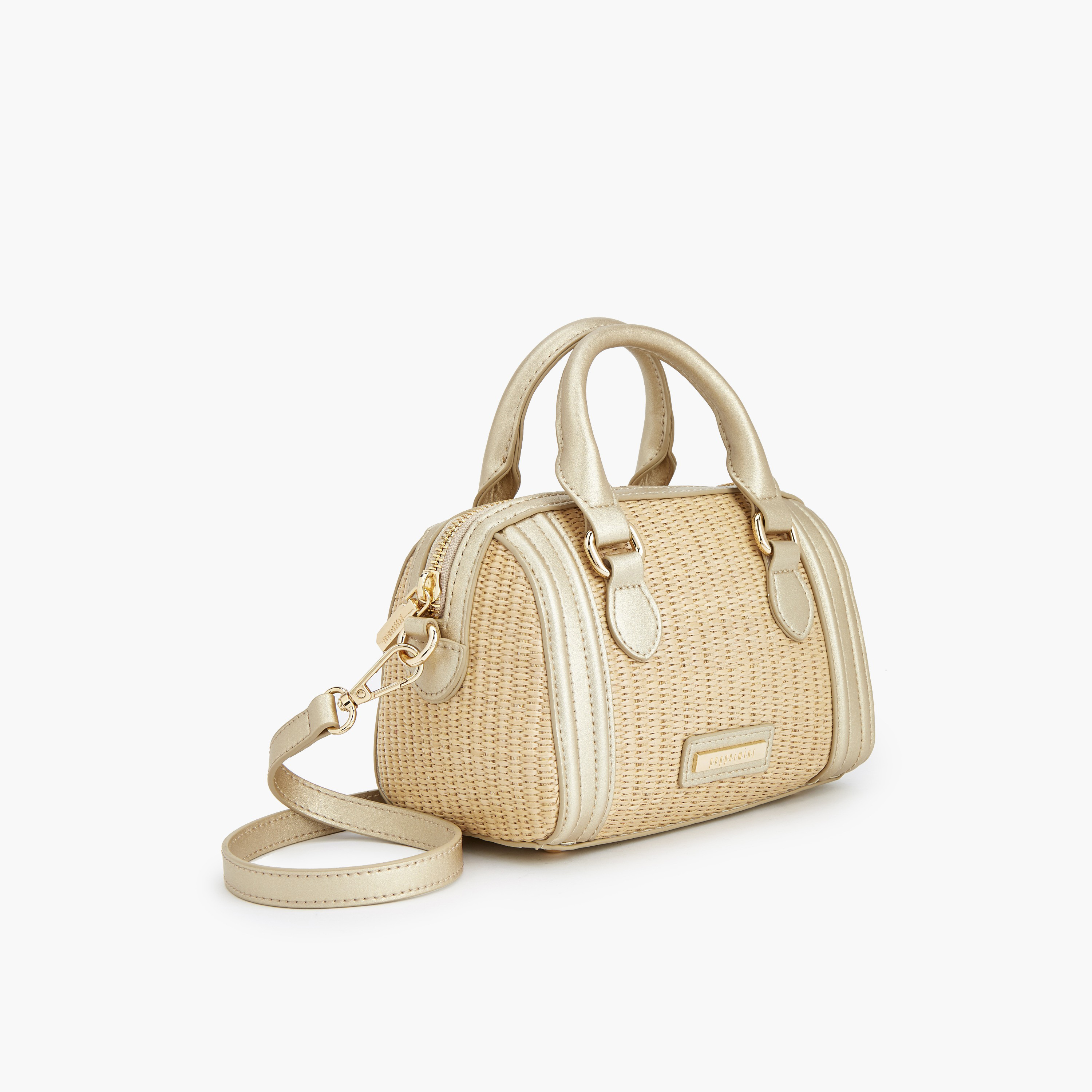 شنطة كروس بودي بارزة الملمس بمقبض مزدوج من بيبرمينت-women-bagsandwallets-handbags-image-3