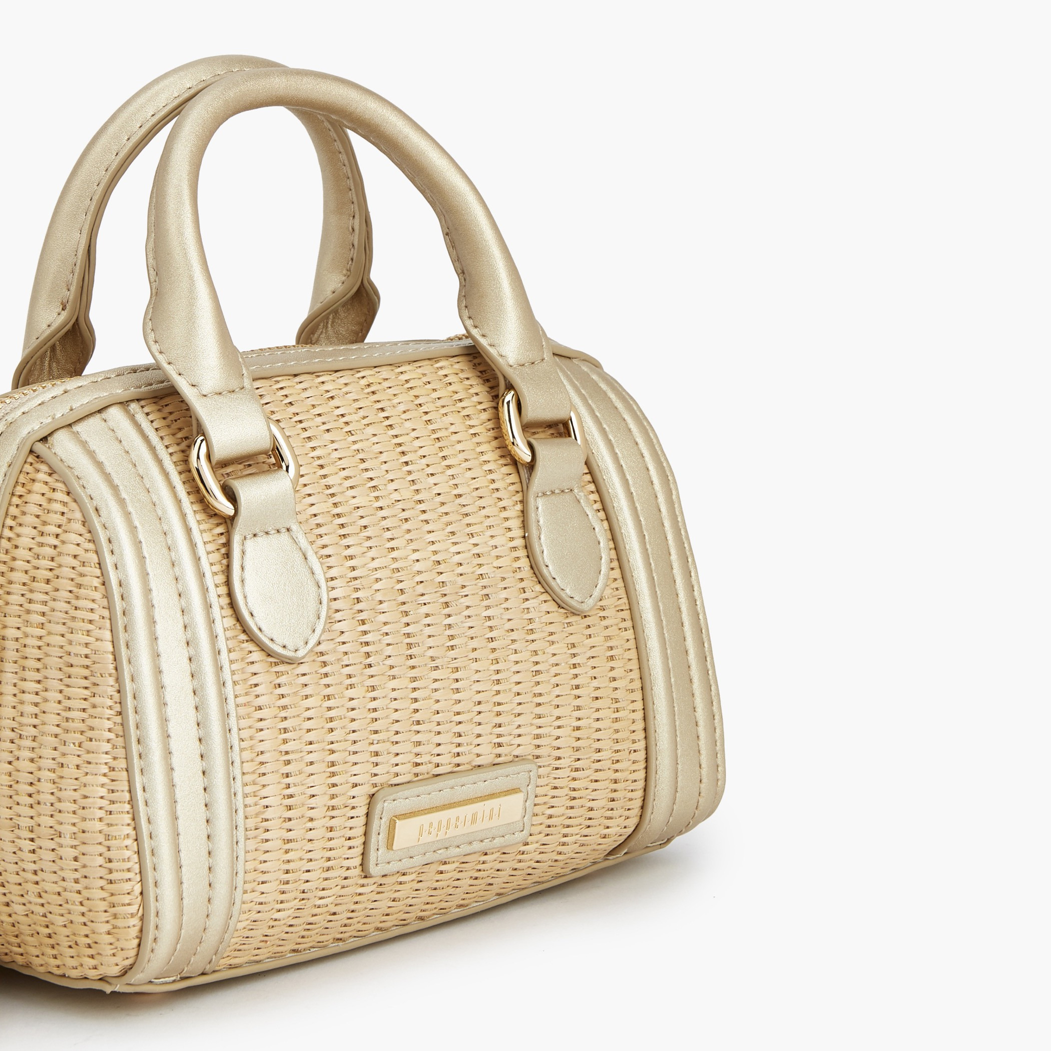 شنطة كروس بودي بارزة الملمس بمقبض مزدوج من بيبرمينت-women-bagsandwallets-handbags-image-4