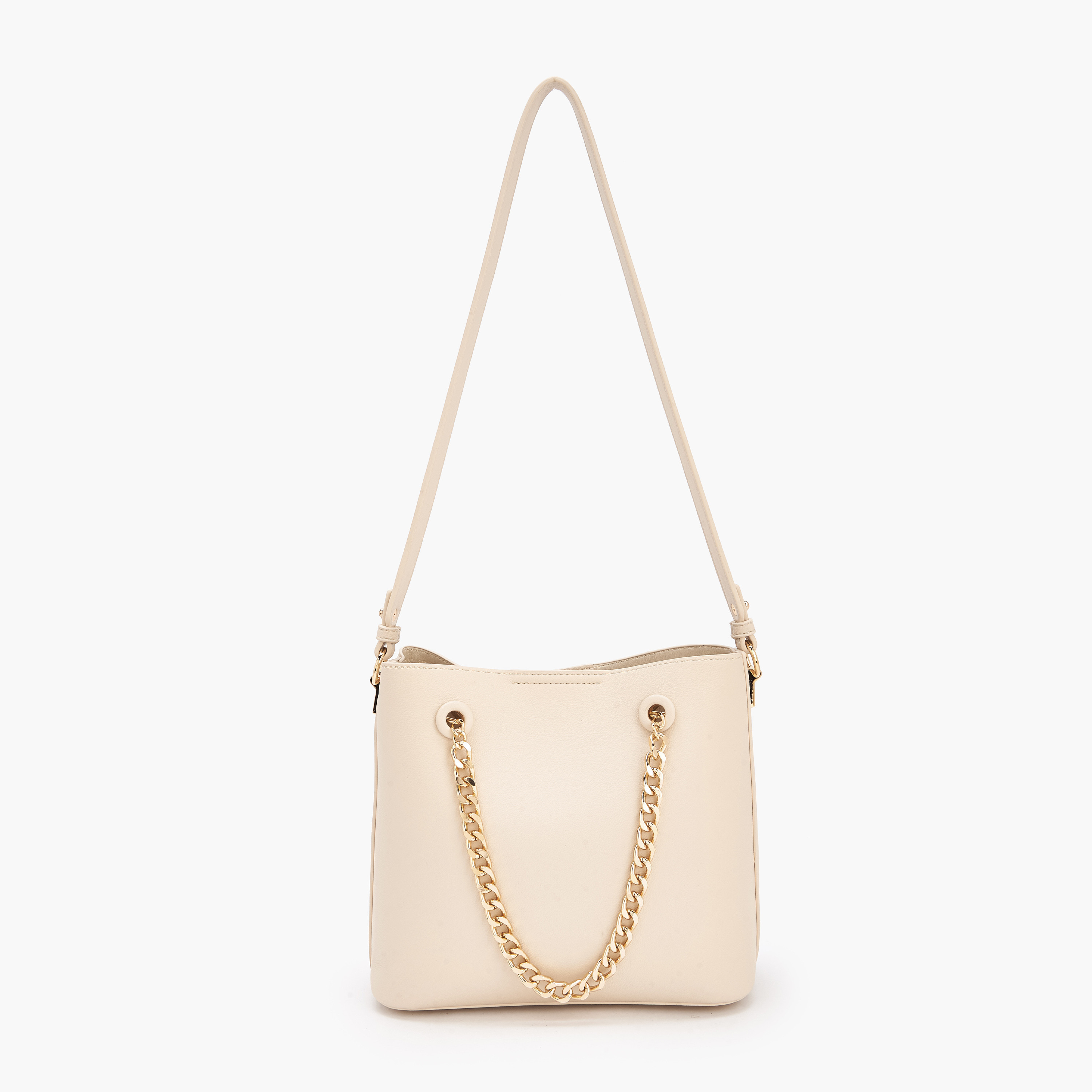 شنطة كتف مفرّغة بالليزر مع حزام سلسلة من فلورا بيلا-women-bagsandwallets-handbags-image-4