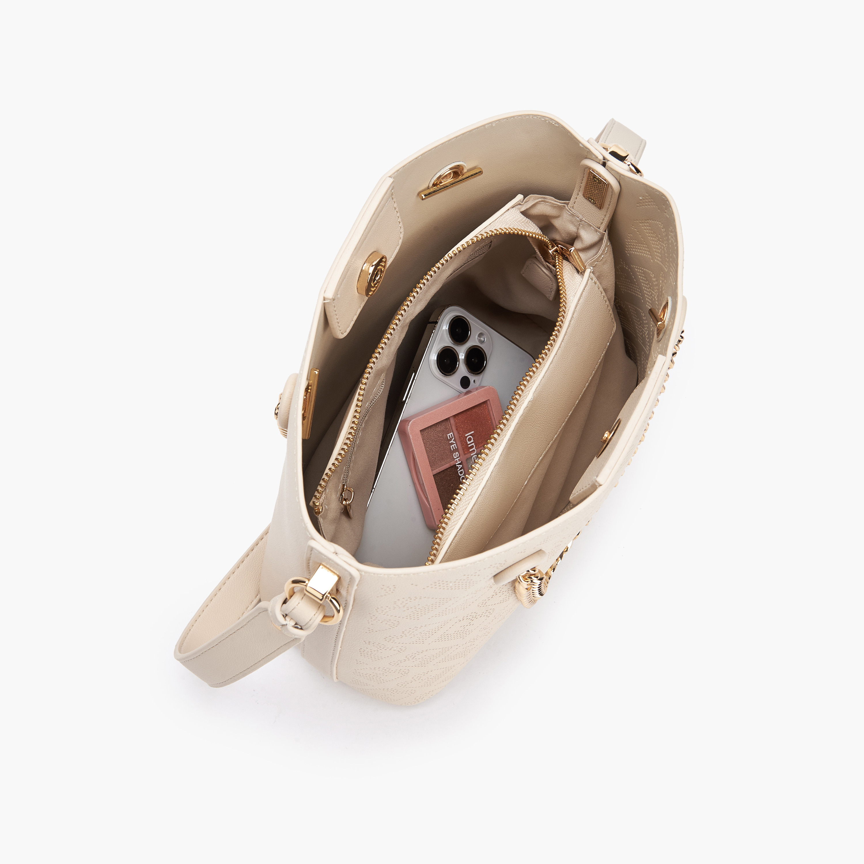 شنطة كتف مفرّغة بالليزر مع حزام سلسلة من فلورا بيلا-women-bagsandwallets-handbags-image-7