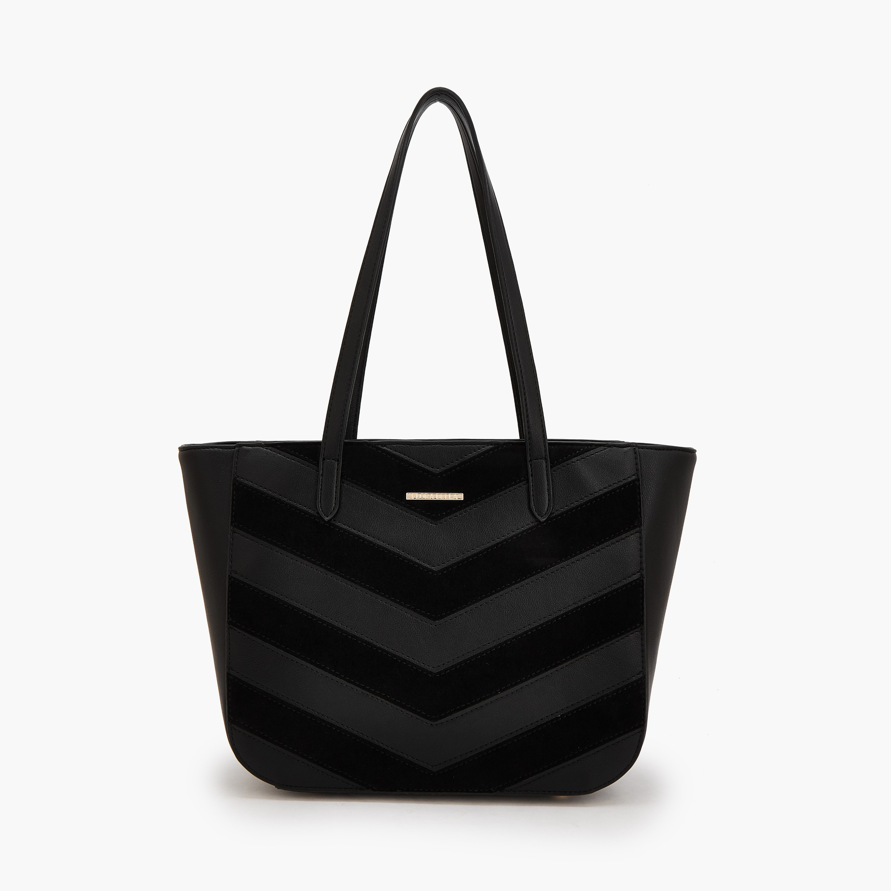 شنطة توت شيفرون بارزة الملمس بسحاب إغلاق من فلورا بيلا بواسطة شو إكسبريس-women-bagsandwallets-handbags-image-1