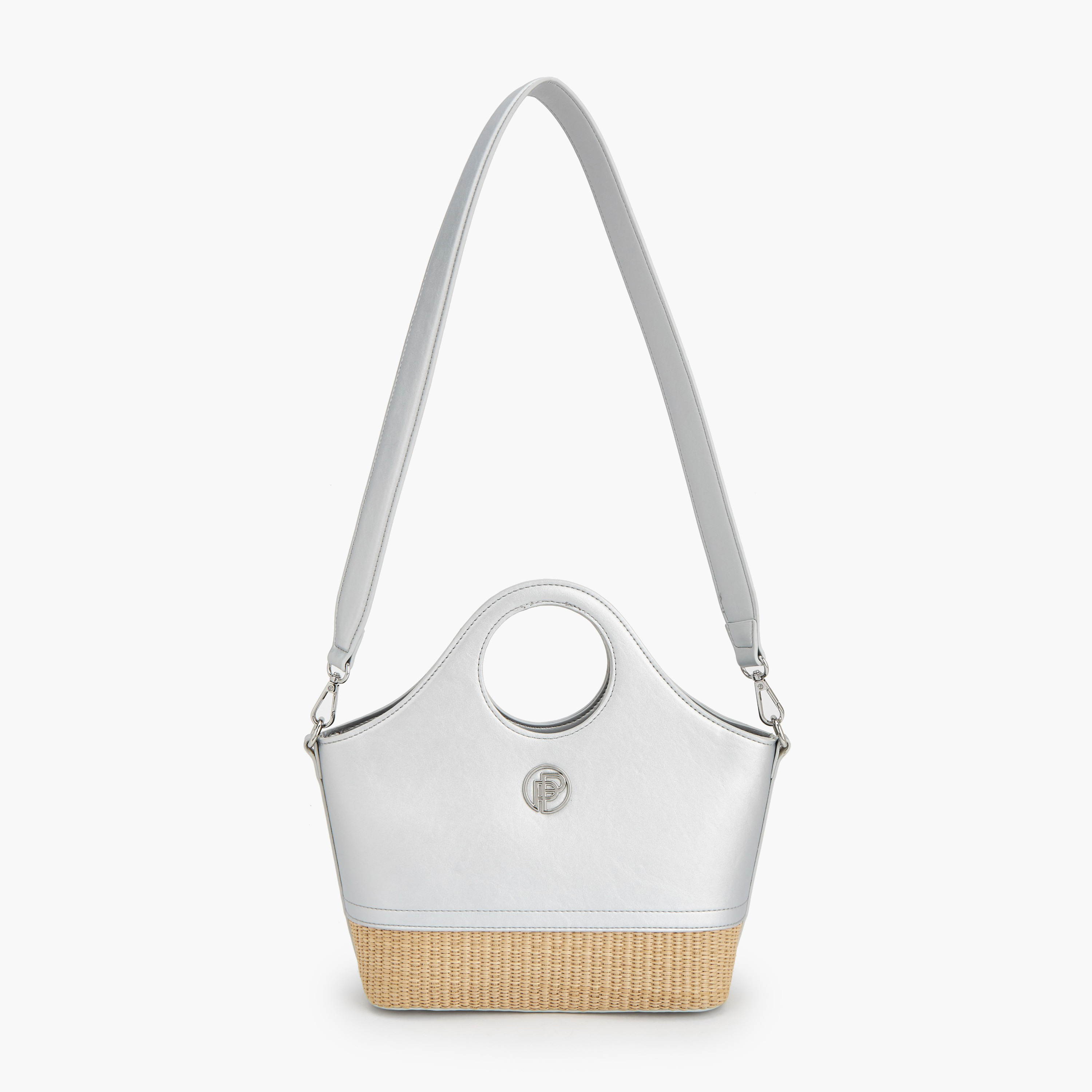 شنطة توتي بارزة الملمس بسحاب إغلاق من بيبرمينت-women-bagsandwallets-handbags-image-2