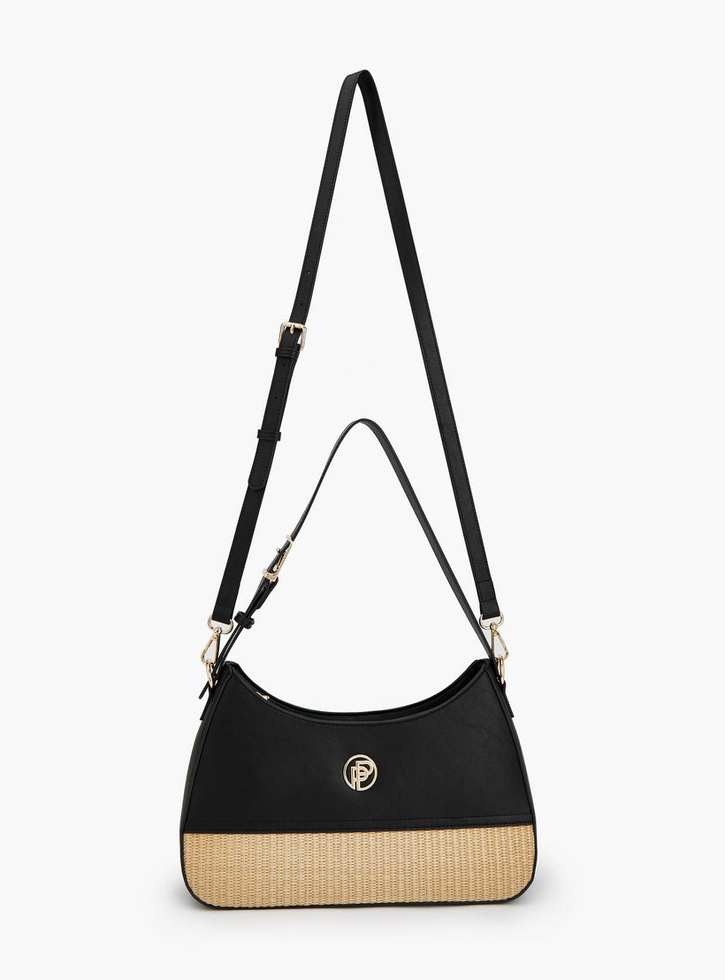 شنطة كتف بارزة الملمس بسحاب إغلاق من بيبرمينت-women-bagsandwallets-handbags-image-2