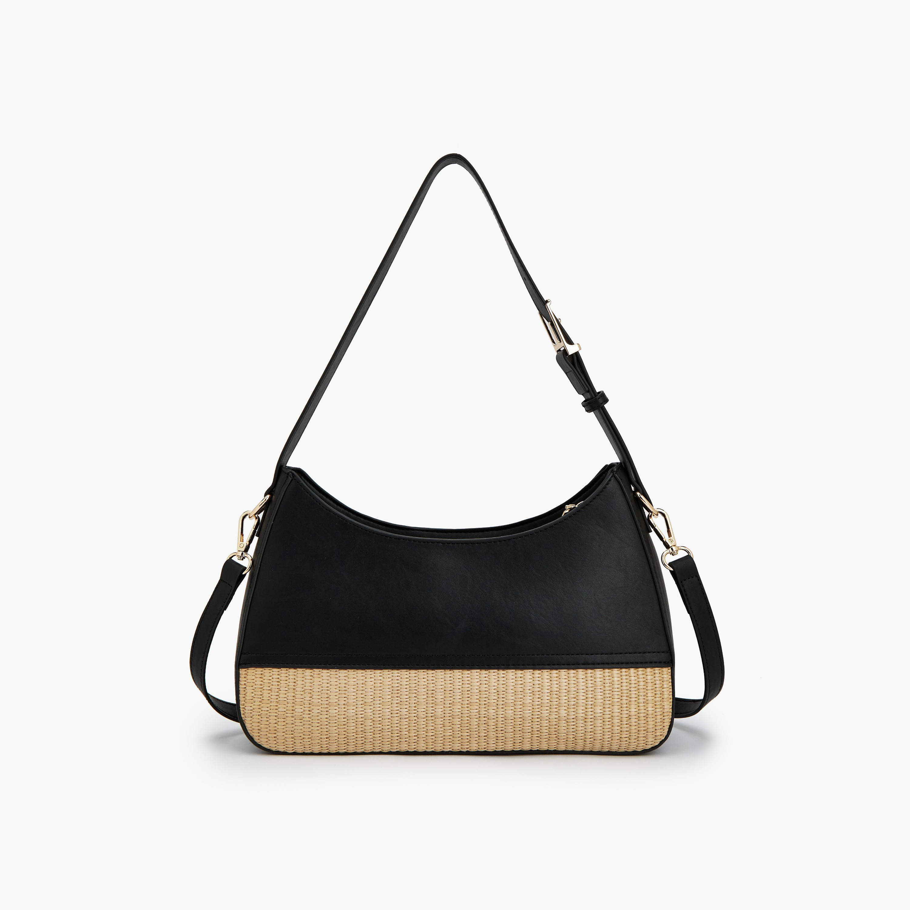 شنطة كتف بارزة الملمس بسحاب إغلاق من بيبرمينت-women-bagsandwallets-handbags-image-5