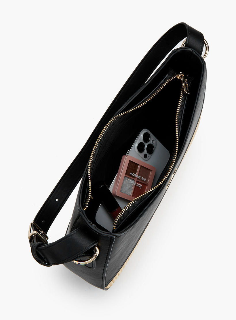 شنطة كتف بارزة الملمس بسحاب إغلاق من بيبرمينت-women-bagsandwallets-handbags-image-7