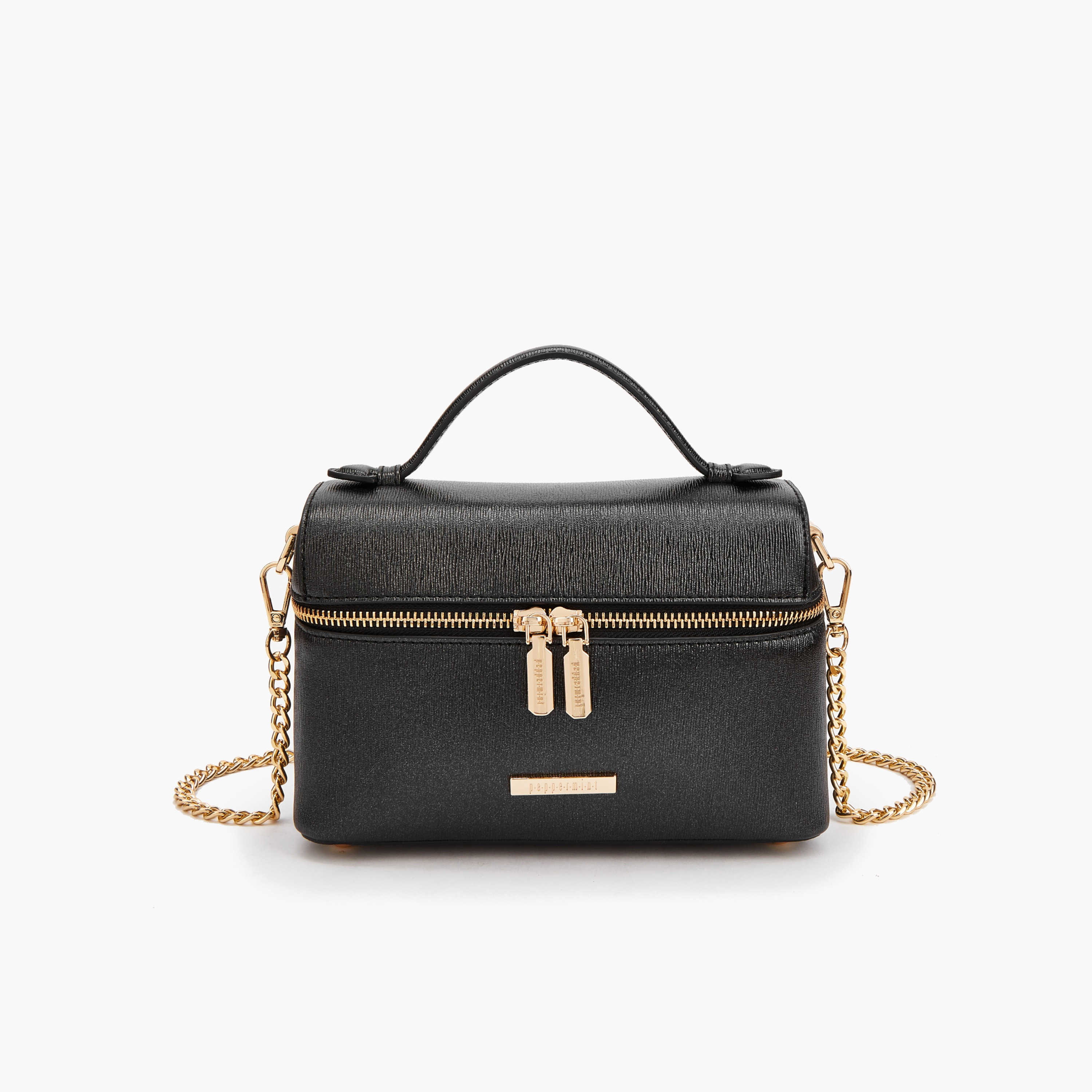 حقيبة كروس بارزة الملمس بحزام قابل للفصل من بيبيرمينت-women-bagsandwallets-handbags-image-1