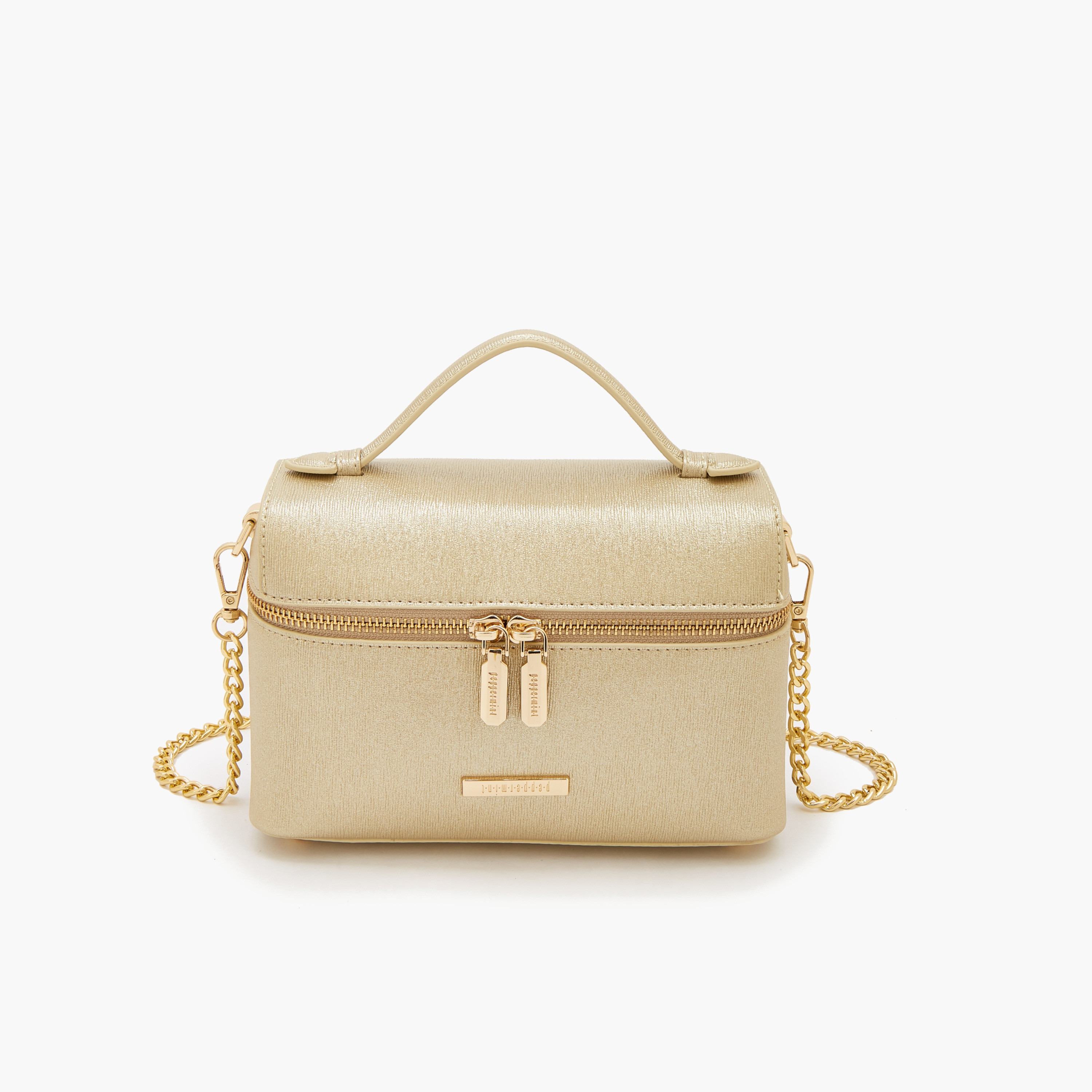 Peppermint Textured Crossbody Bag with Detachable Strap-women-bagsandwallets-handbags-image-1