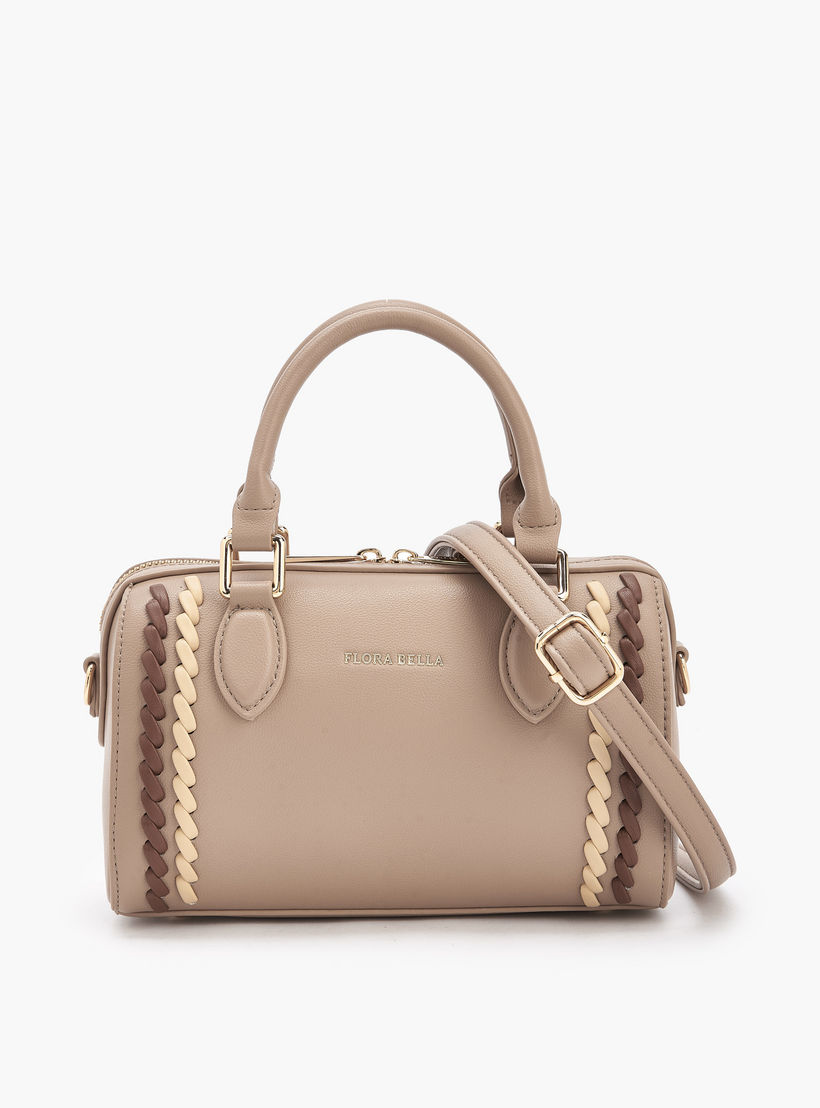 شنطة دافل بجدائل وبحزام قابل للفصل من فلورا بيلا-women-bagsandwallets-handbags-image-1