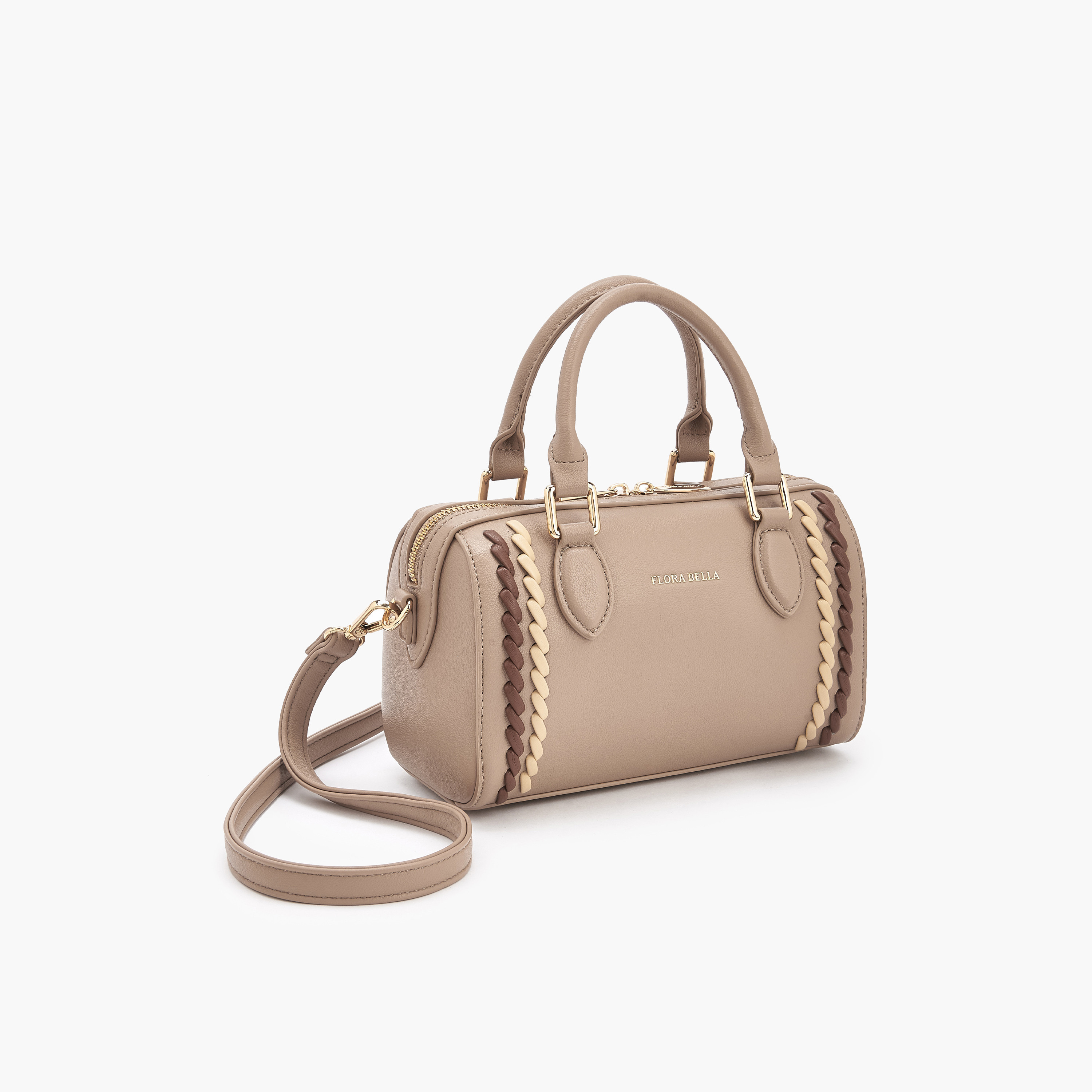 شنطة دافل بجدائل وبحزام قابل للفصل من فلورا بيلا-women-bagsandwallets-handbags-image-4
