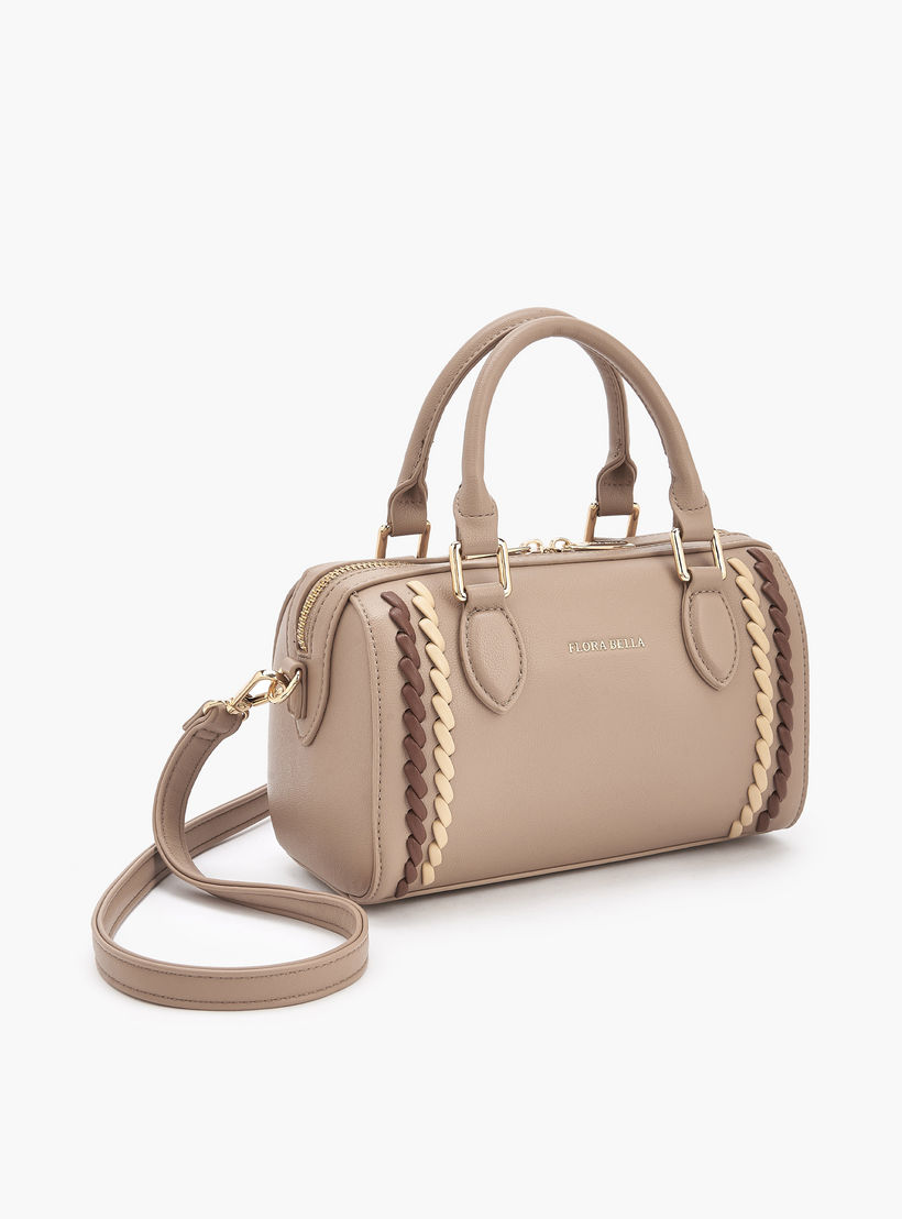 شنطة دافل بجدائل وبحزام قابل للفصل من فلورا بيلا-women-bagsandwallets-handbags-image-4