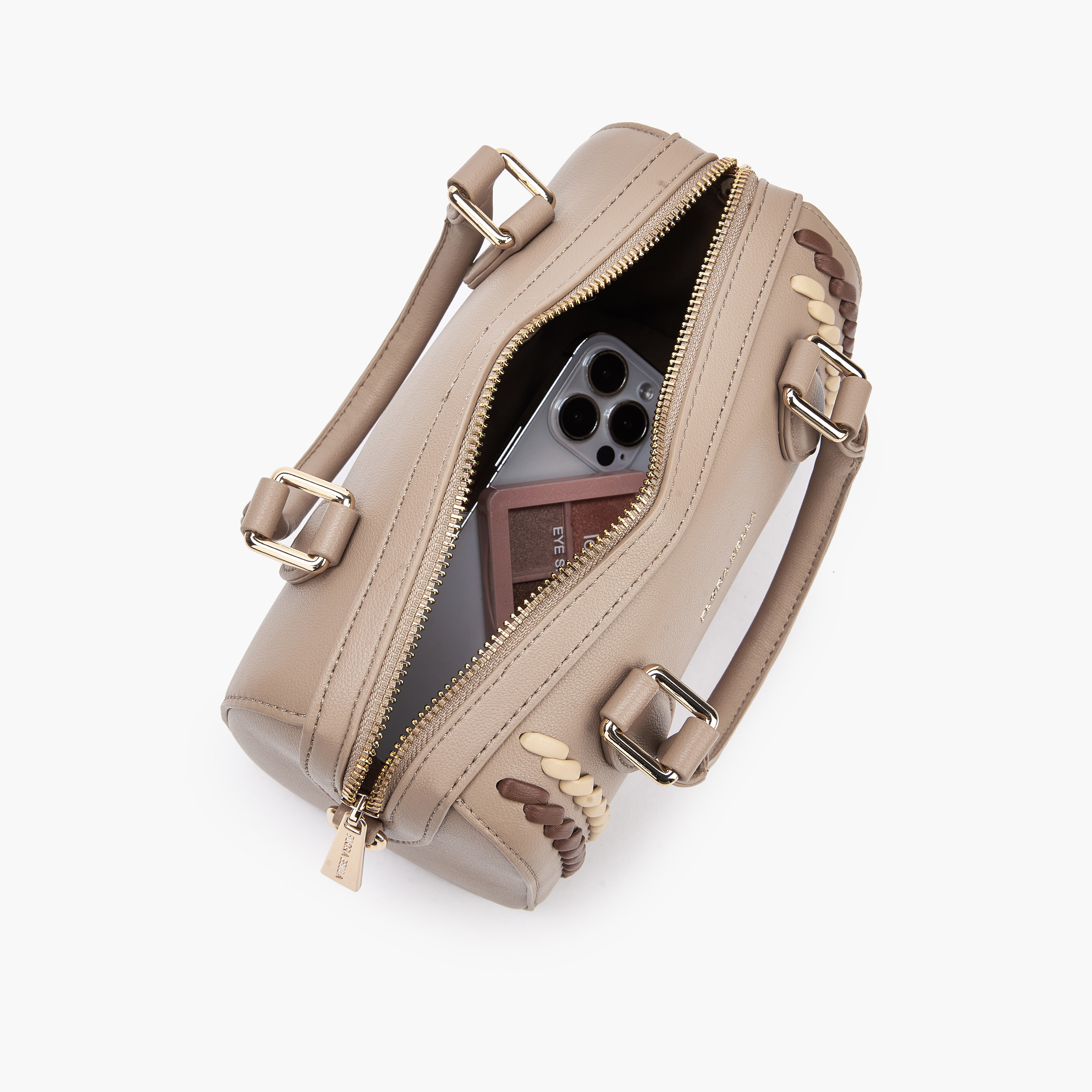 شنطة دافل بجدائل وبحزام قابل للفصل من فلورا بيلا-women-bagsandwallets-handbags-image-8